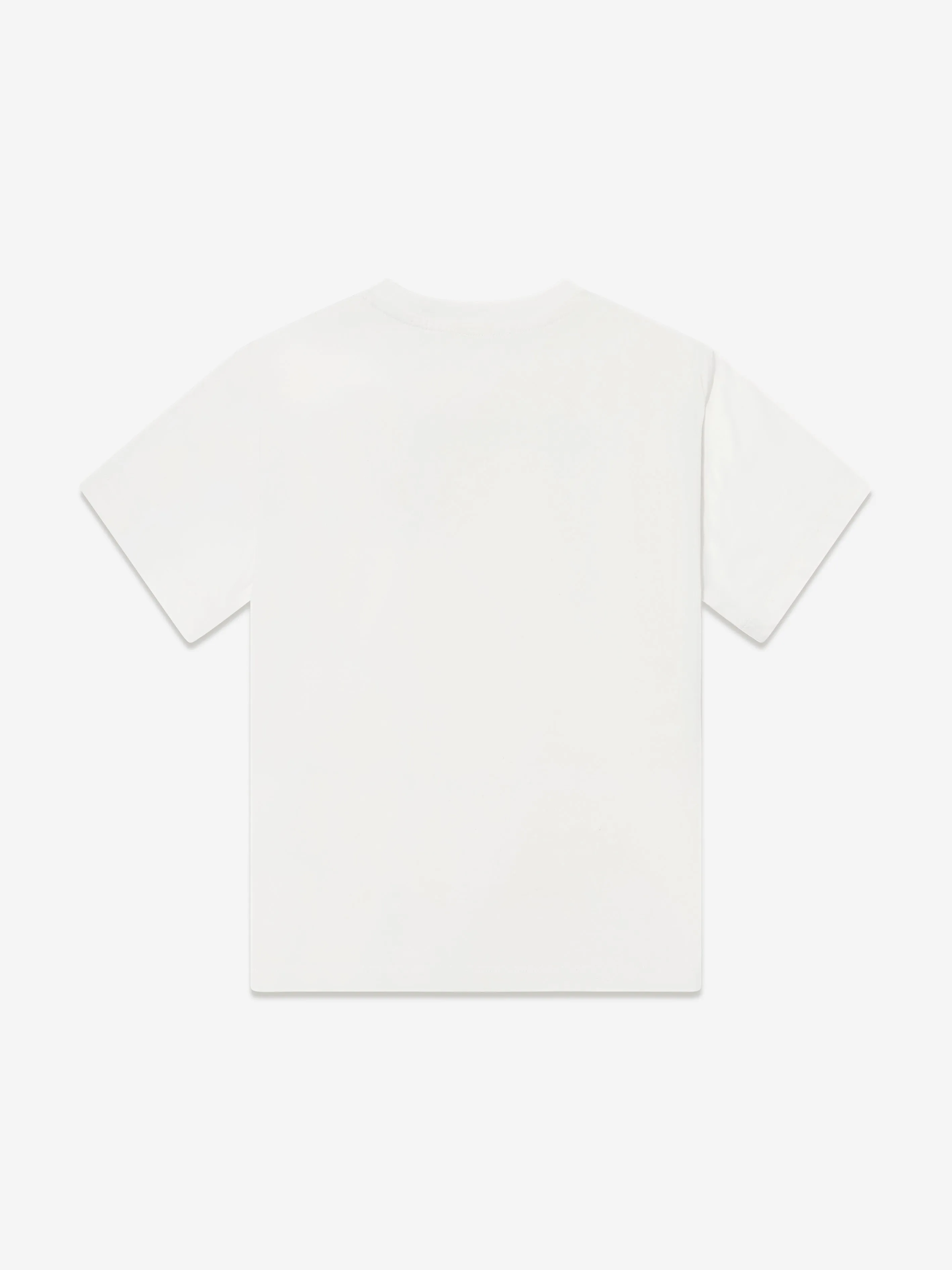 Boys Striped Pattern T-Shirt in Ivory