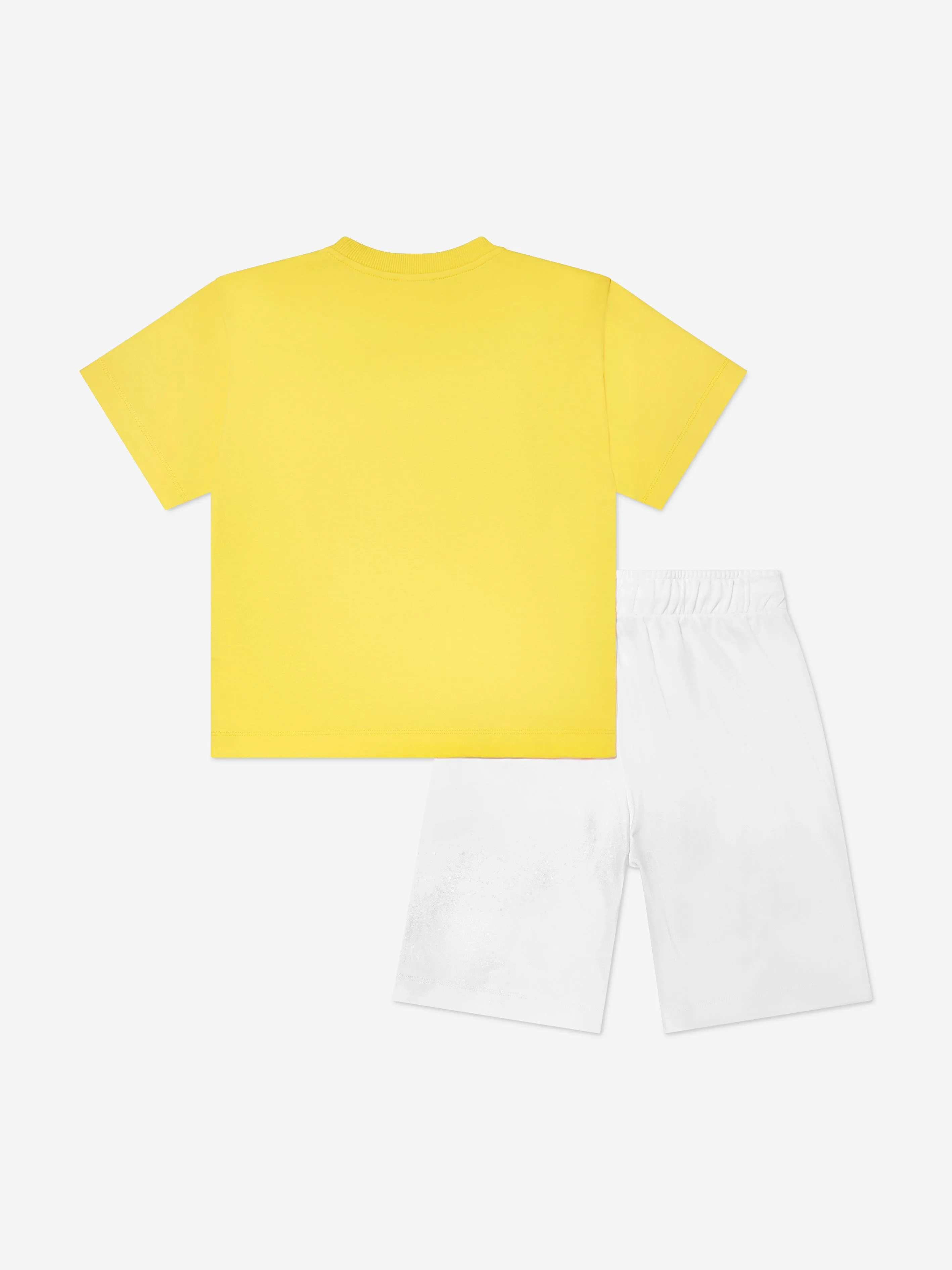 Boys T-Shirt and Shorts Set in Yellow