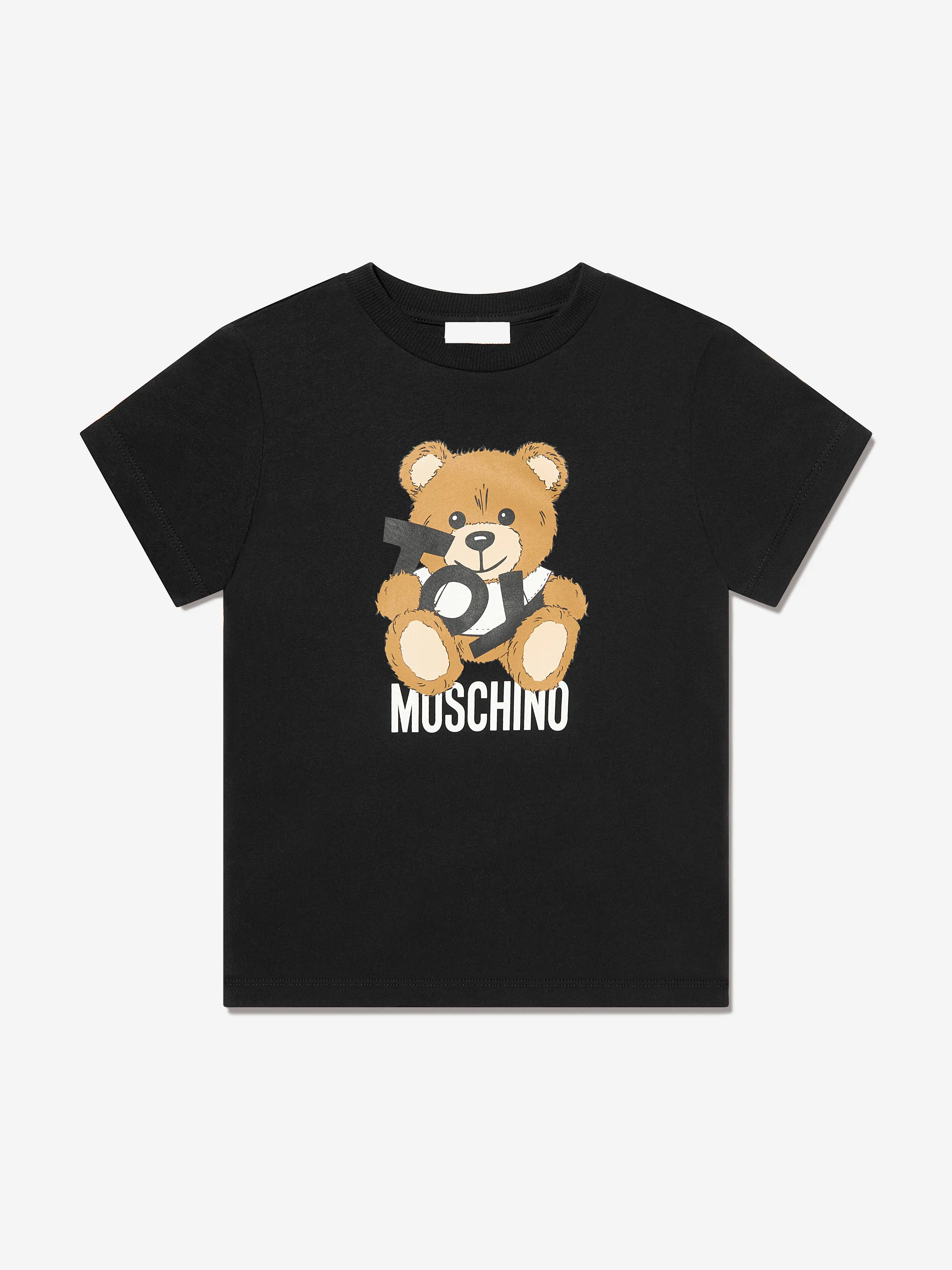 Boys Teddy Bear Short Set in Black