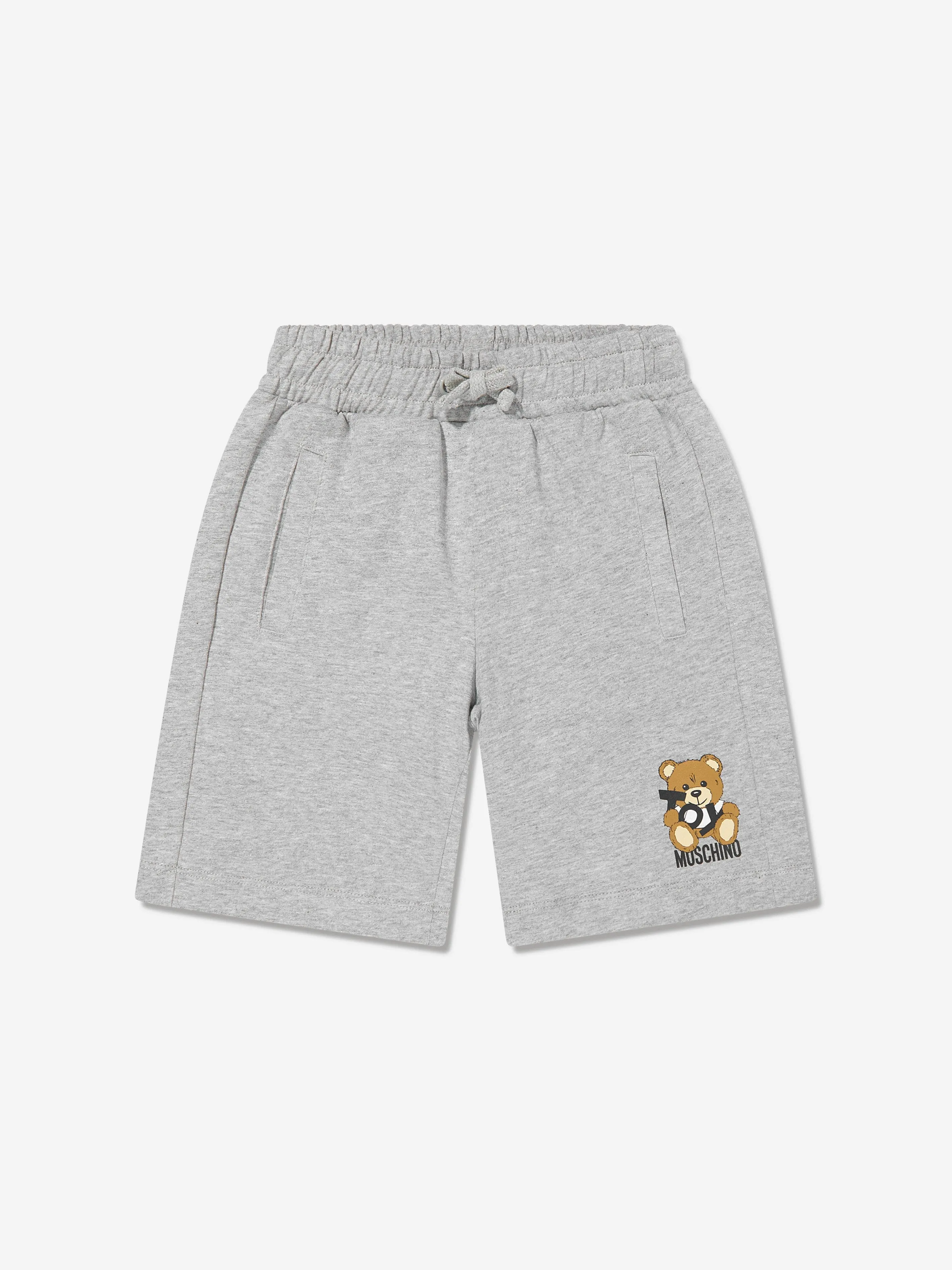 Boys Teddy Bear Short Set in Red