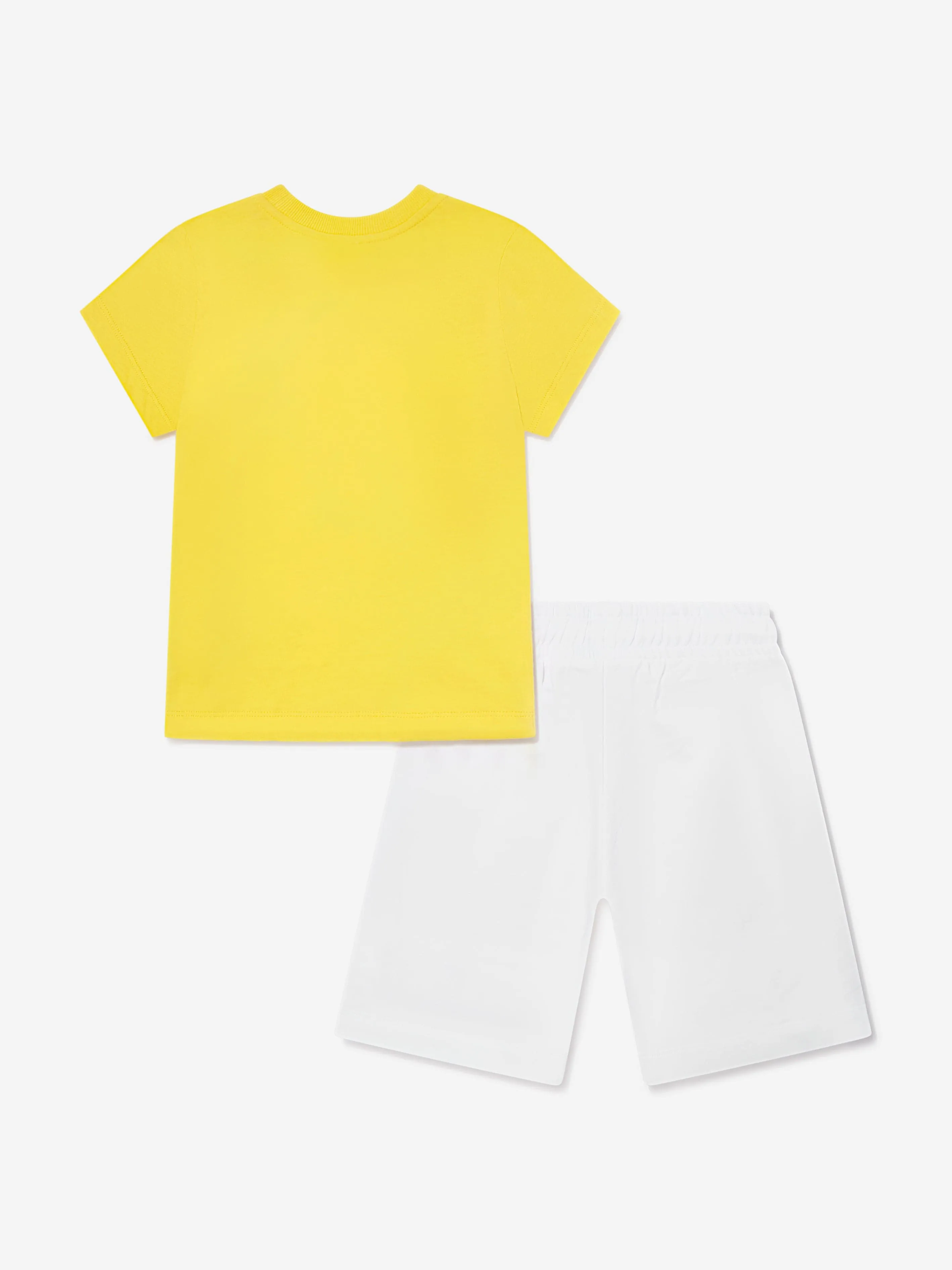 Boys Teddy Bear Short Set in Yellow