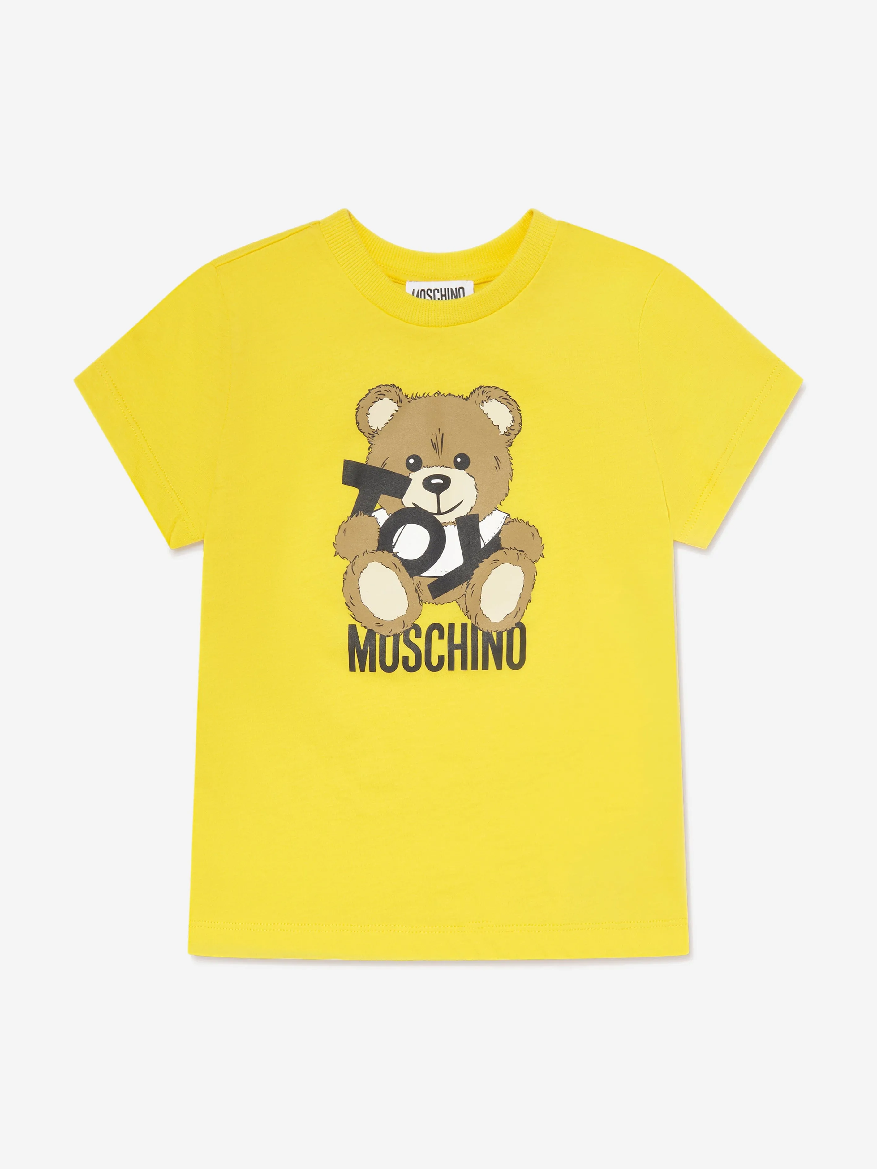 Boys Teddy Bear Short Set in Yellow