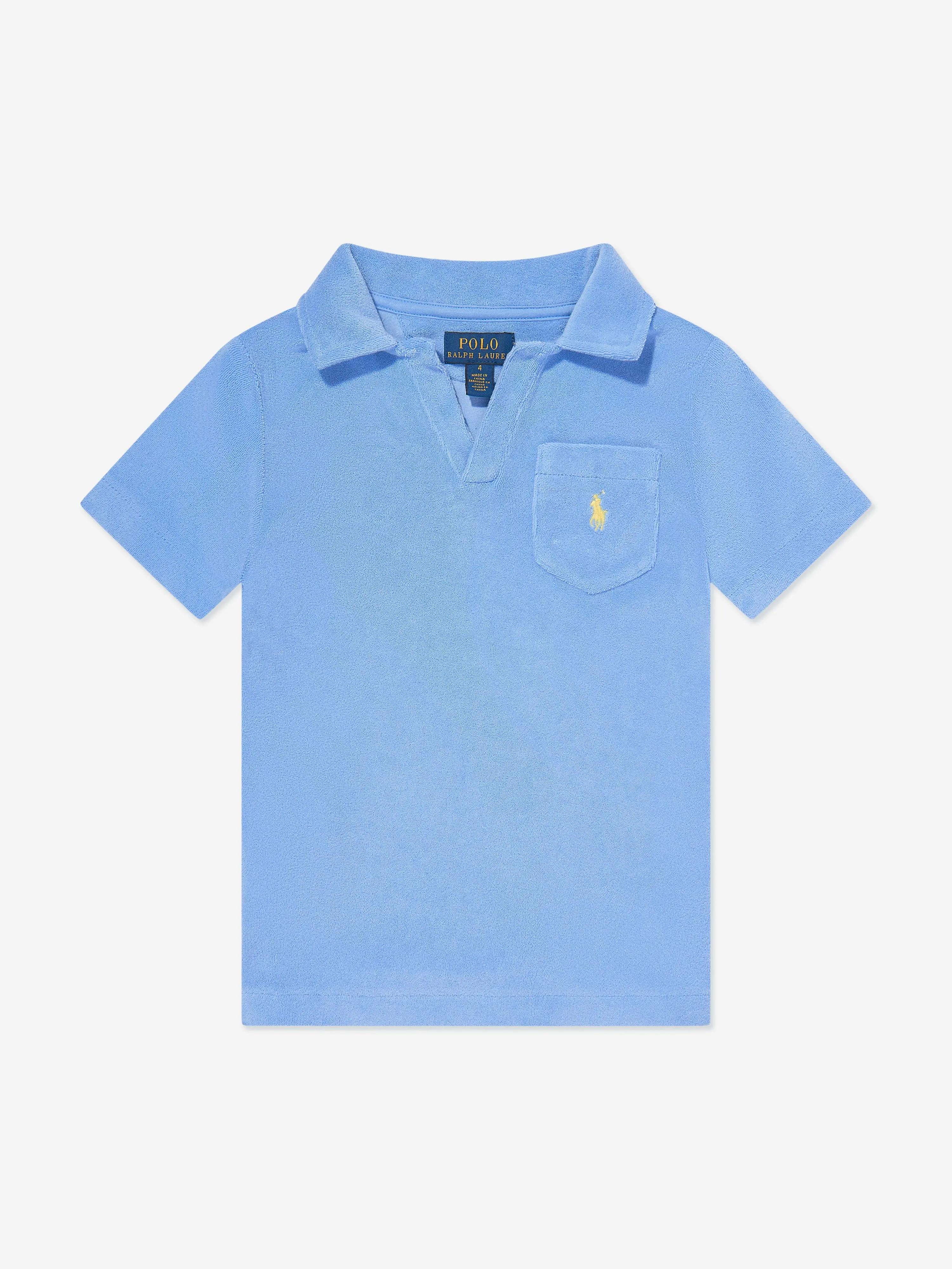 Boys Terry Short Set in Blue