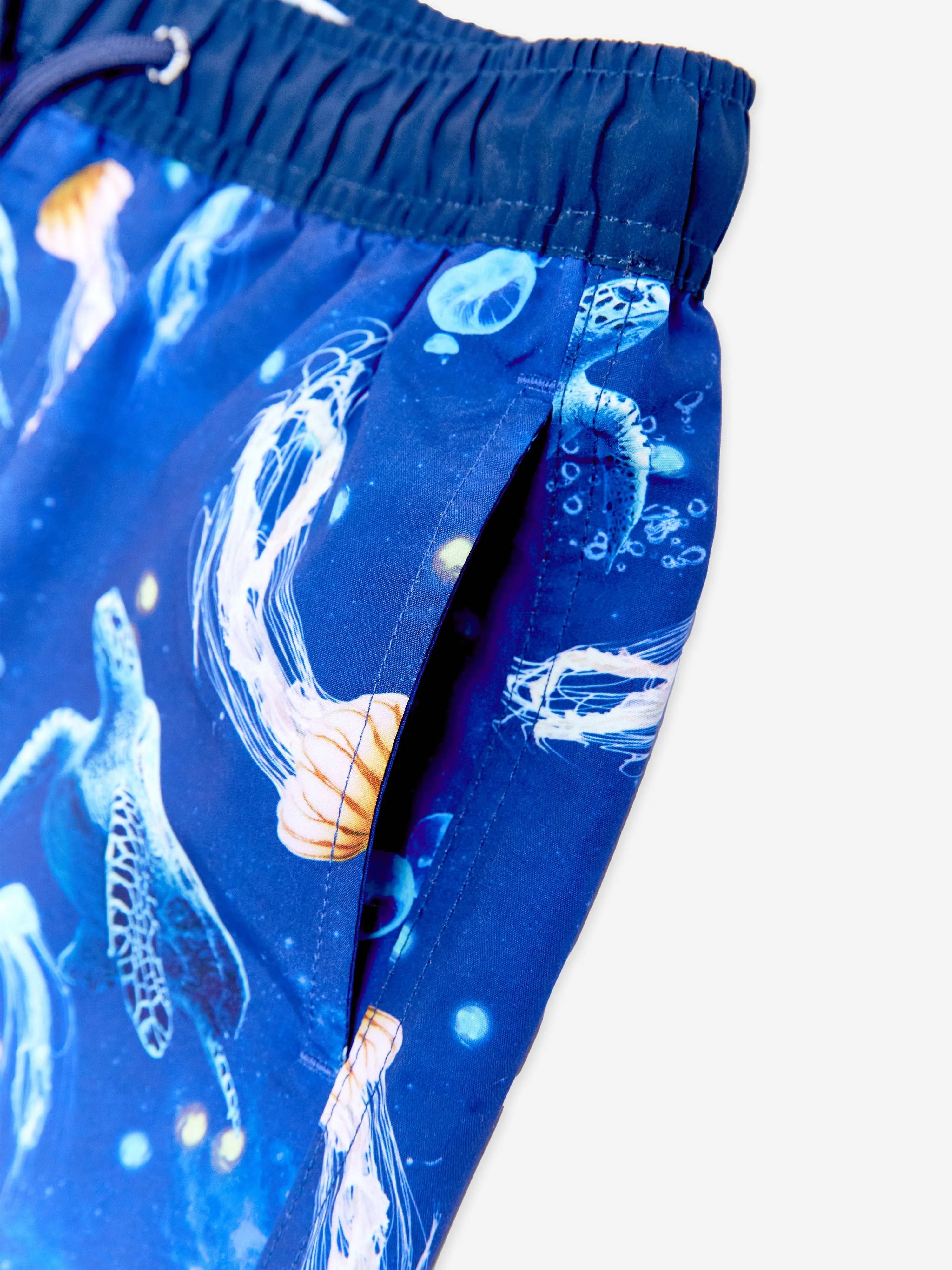 Boys Turtle Beach Shorts in Blue (UPF50 )