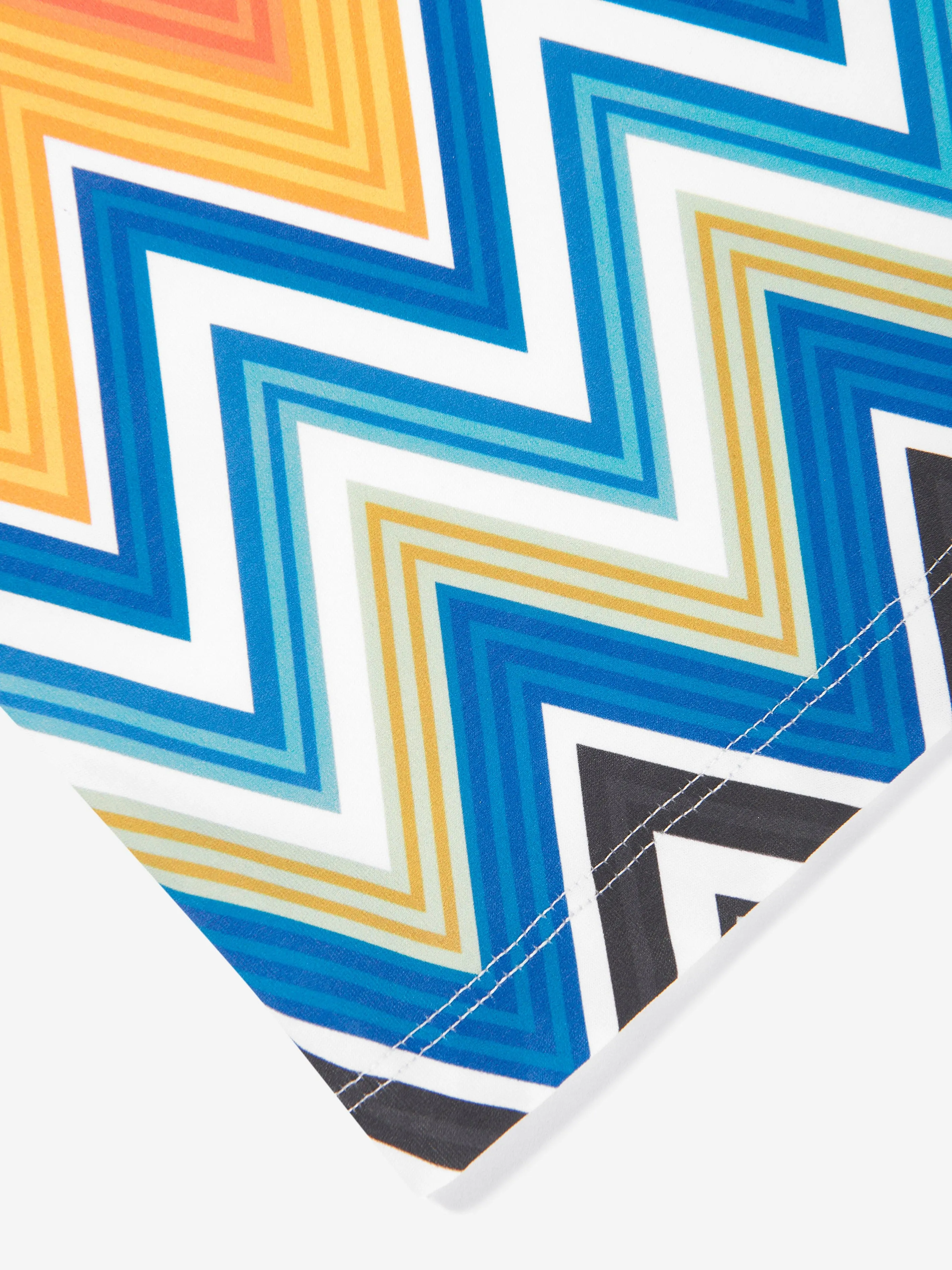 Boys Zigzag Print T-Shirt in White