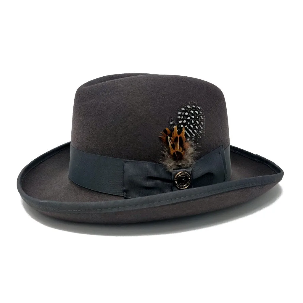 Bruno Capelo Godfather Wool Homburg Accessories_Bruno Capelo_Hats