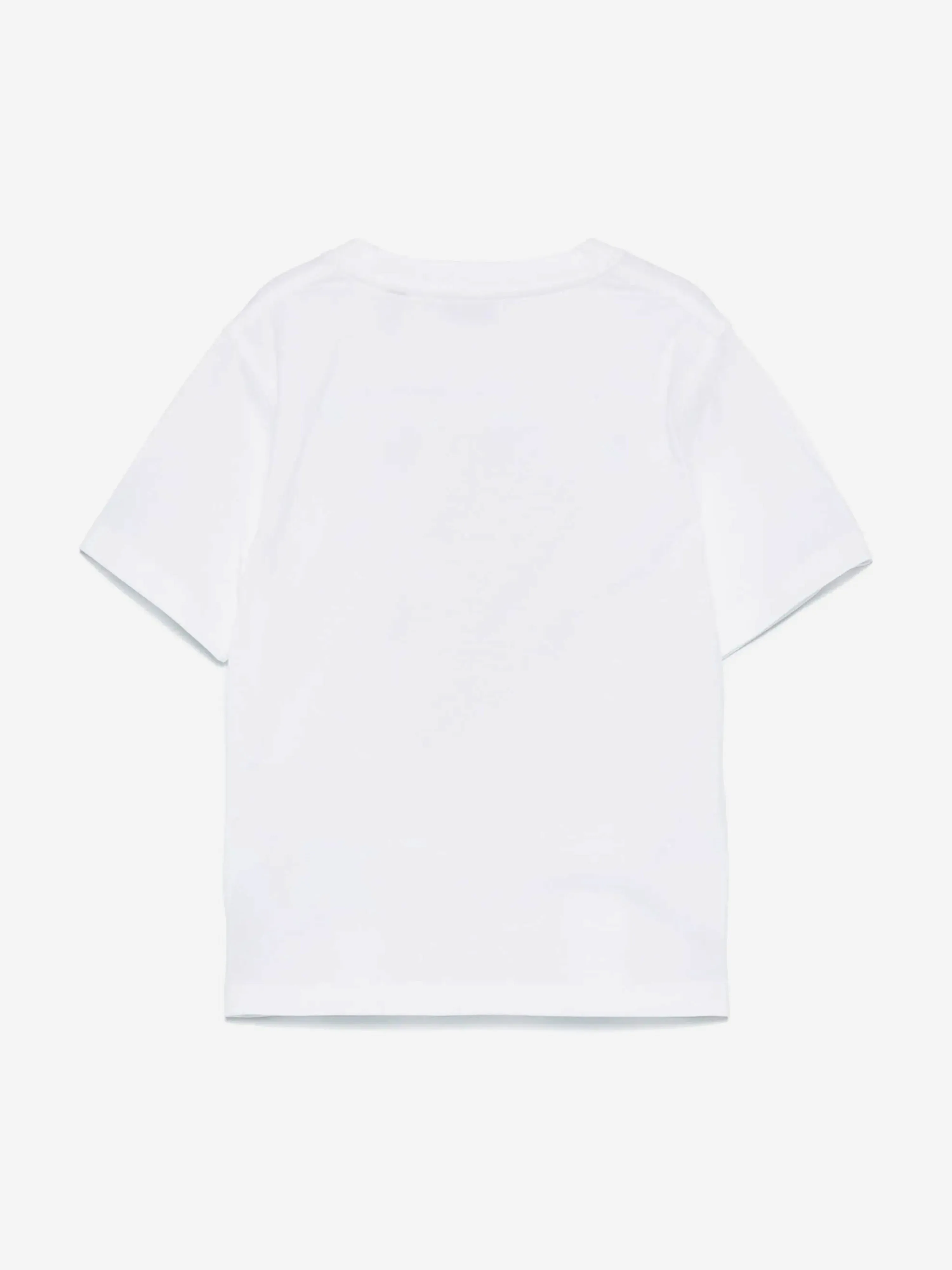 Burberry Kids Cedar Bear Flag T-Shirt in Ivory