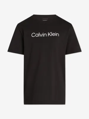 Calvin Klein Kids Logo T-Shirt in Black