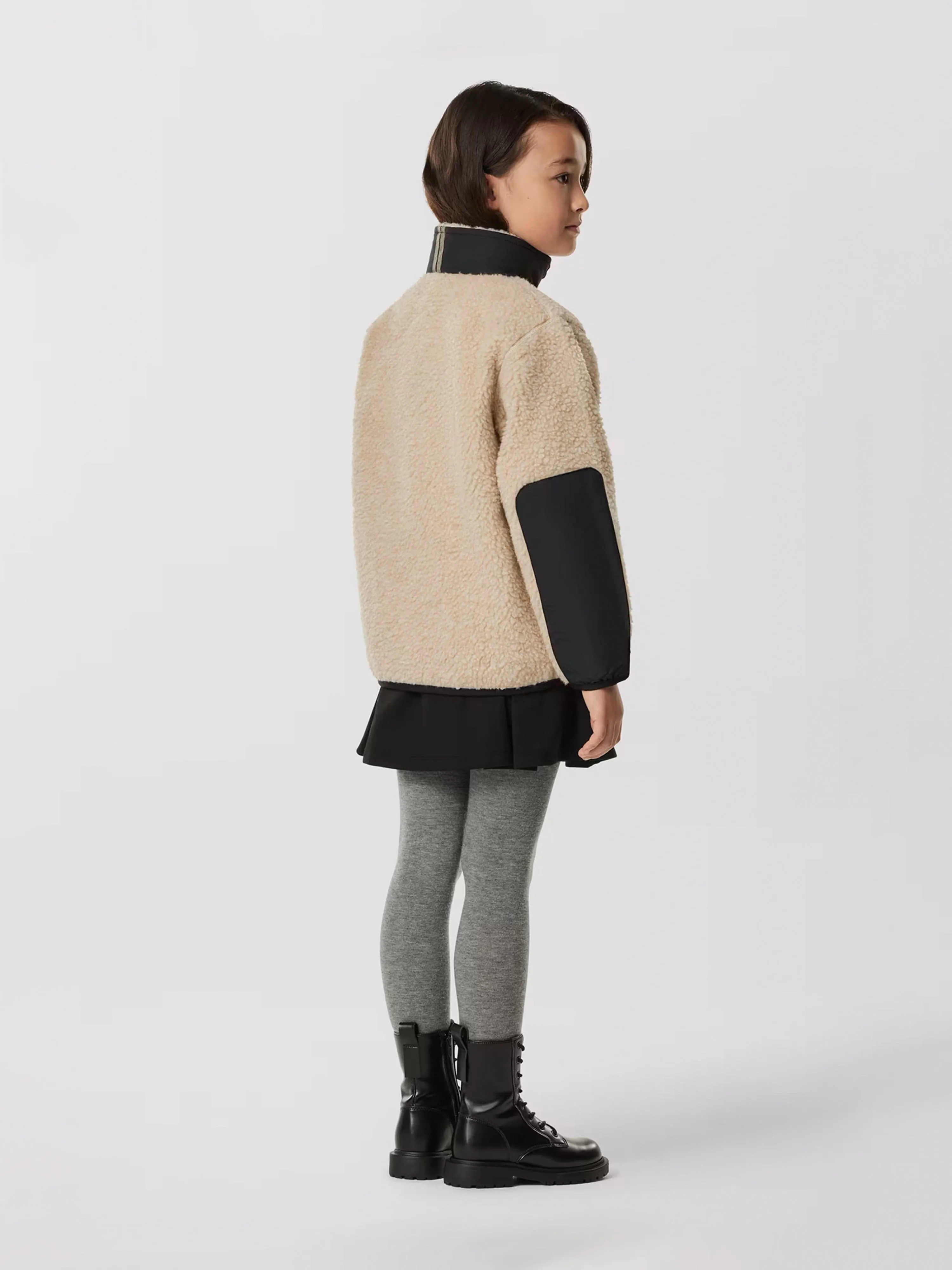 Canada Goose Kids Simcoe Fleece Jacket in Beige