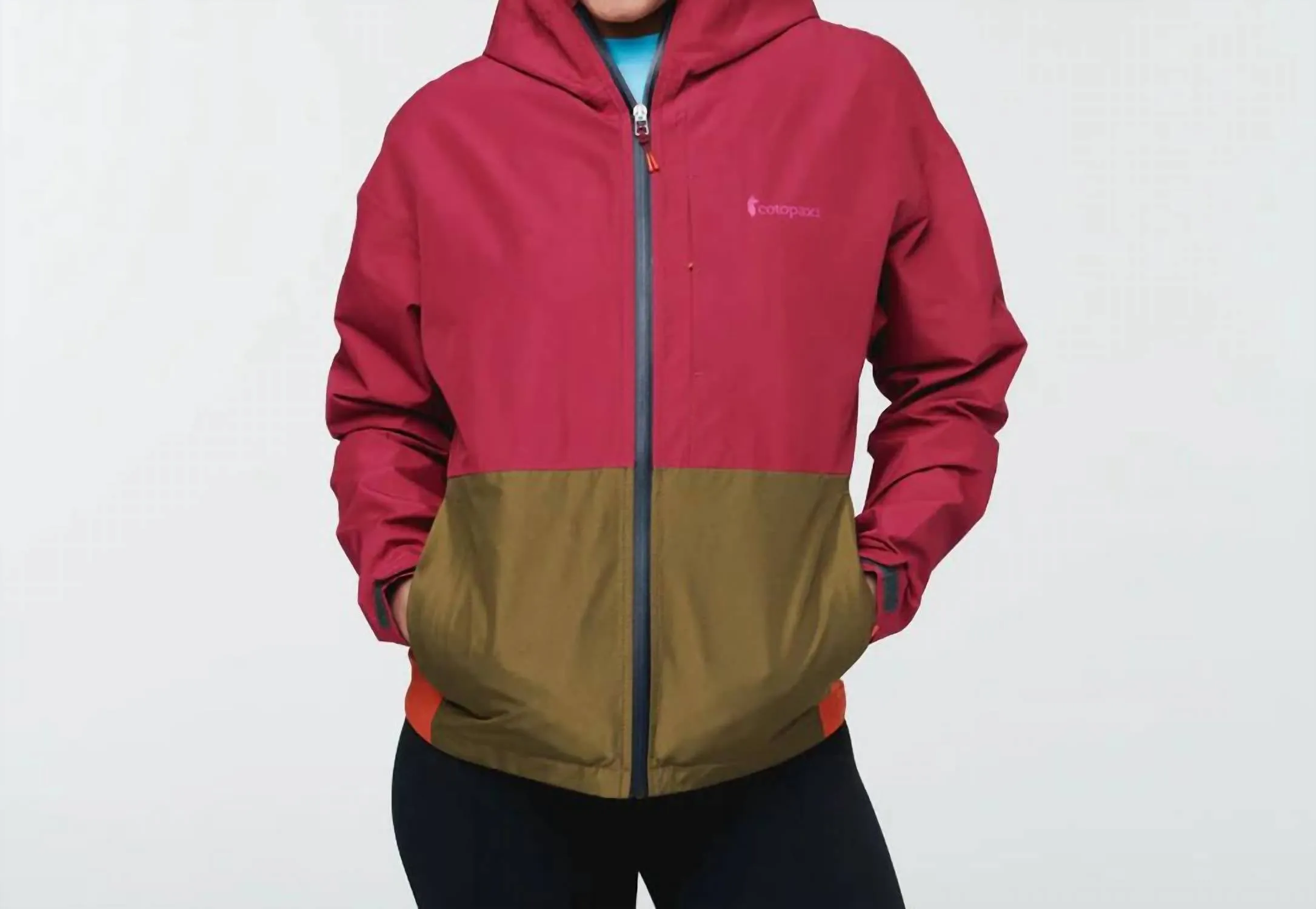Cielo Rain Jacket In Raspberry