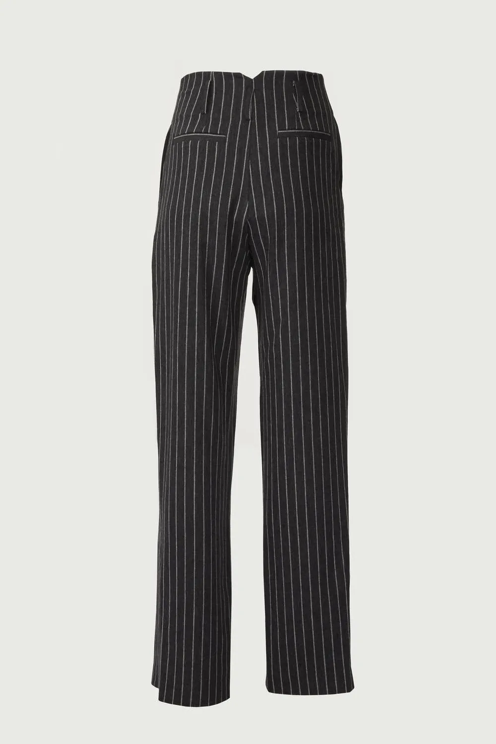 Clyde Striped Pants In Antracite