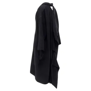 Comme Des Garcons Dinosaur jagged cut out draped coat