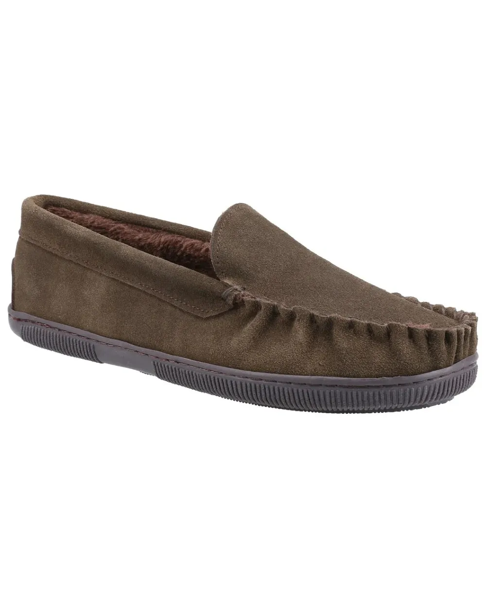 Cotswold Mens Sodbury Moccasin Slippers Cotswold Shoes