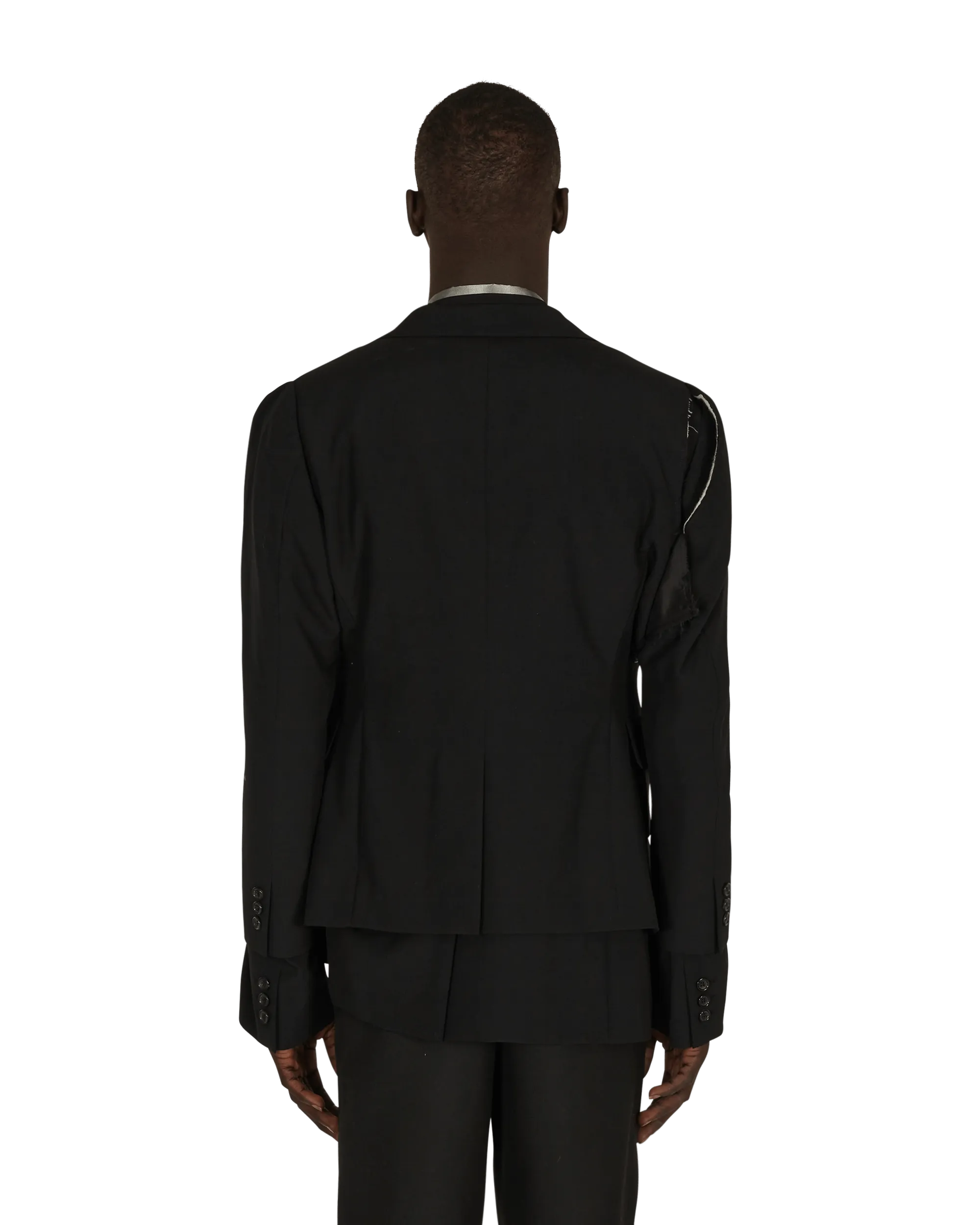 Deconstructed Blazer Black