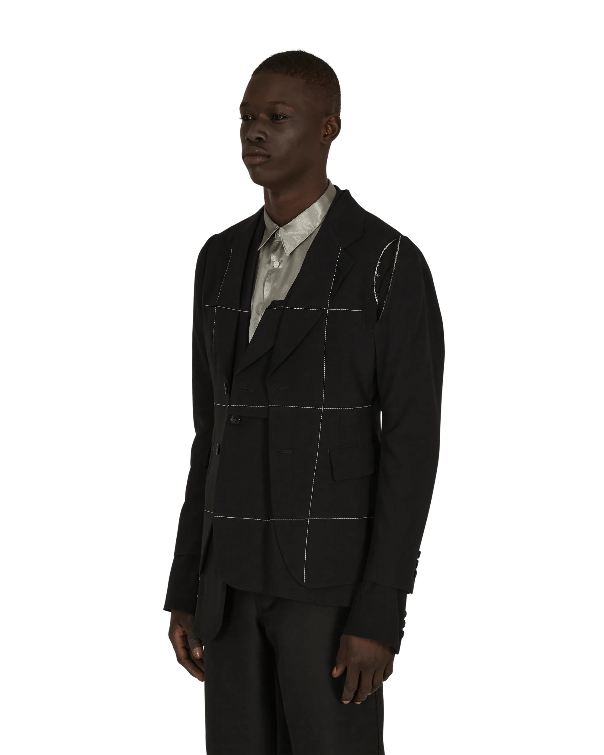 Deconstructed Blazer Black