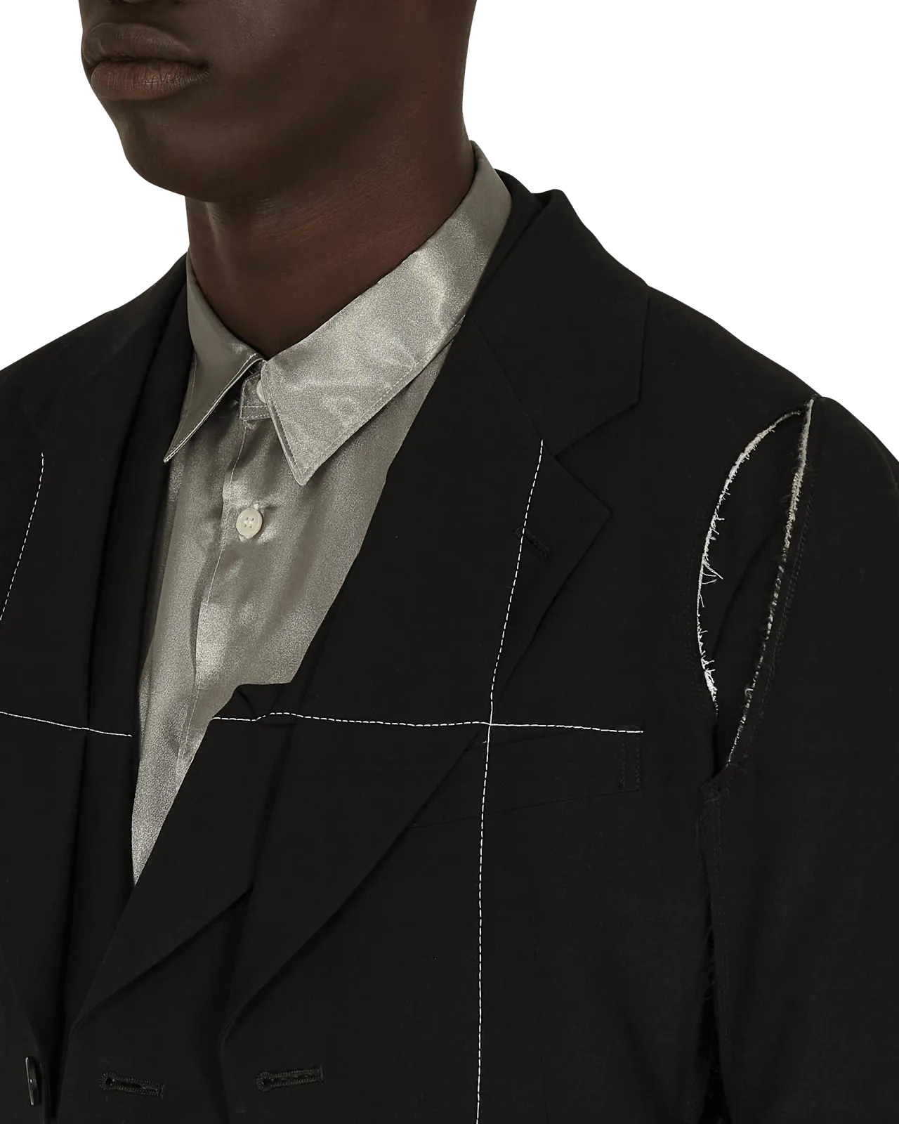 Deconstructed Blazer Black