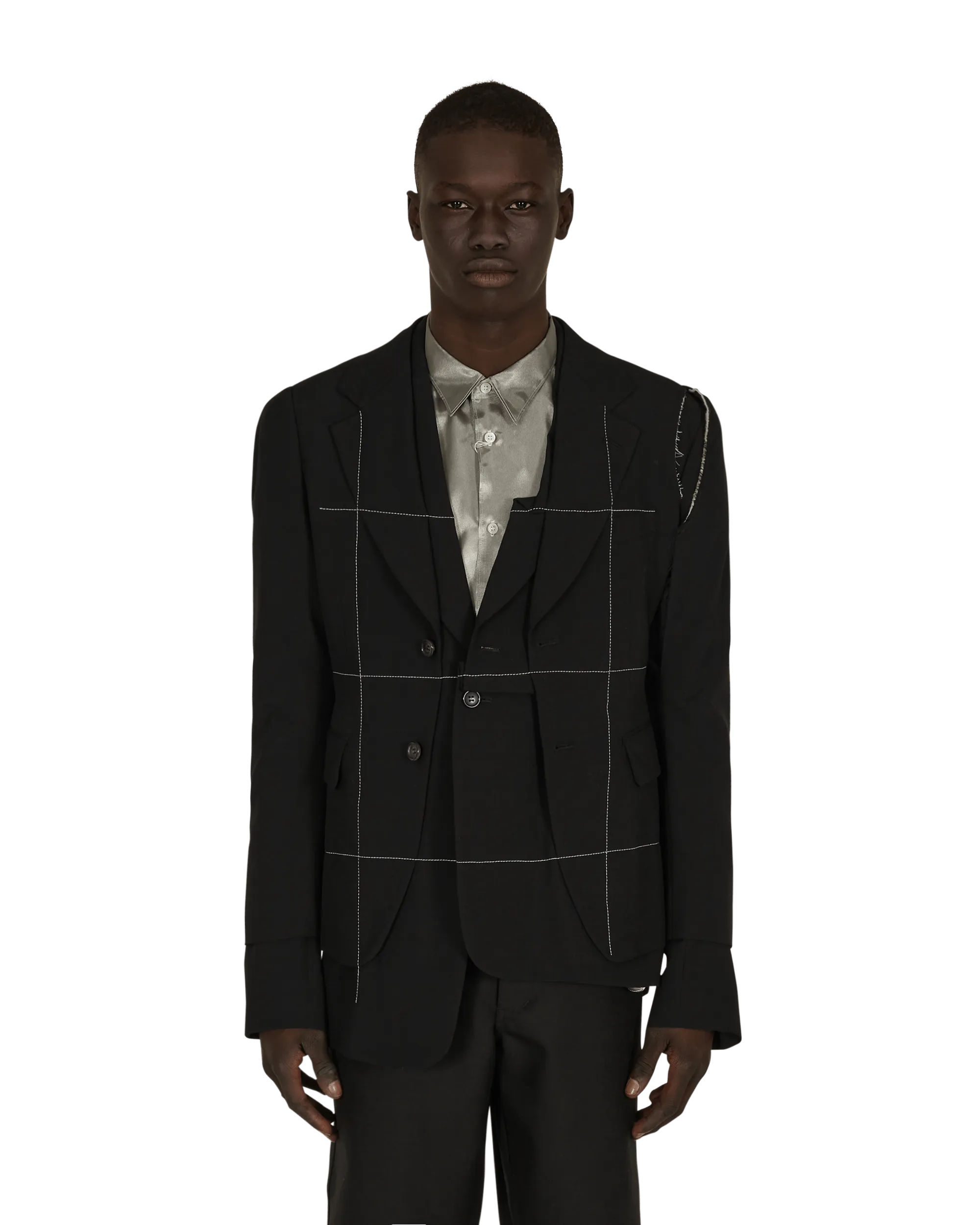 Deconstructed Blazer Black