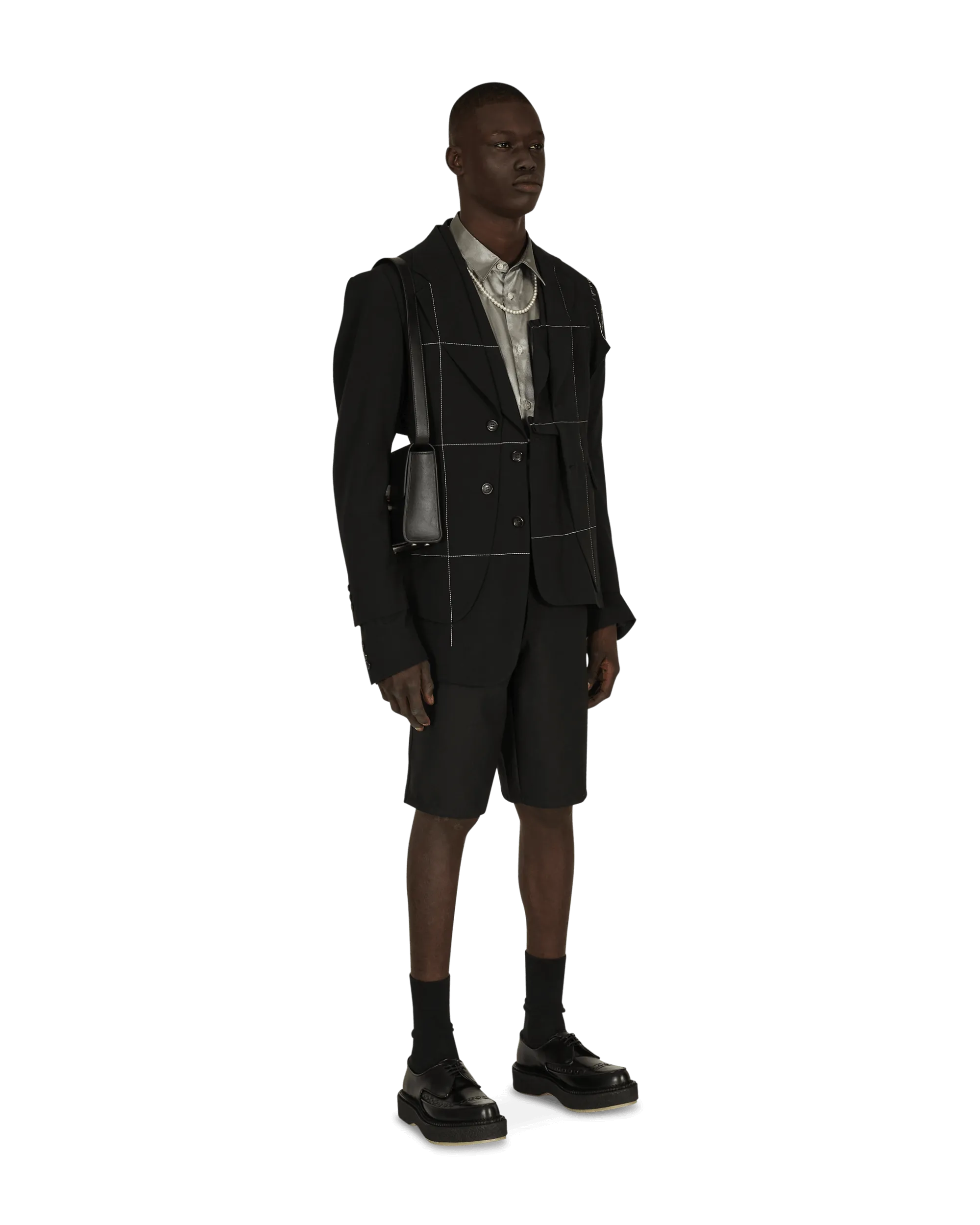 Deconstructed Blazer Black