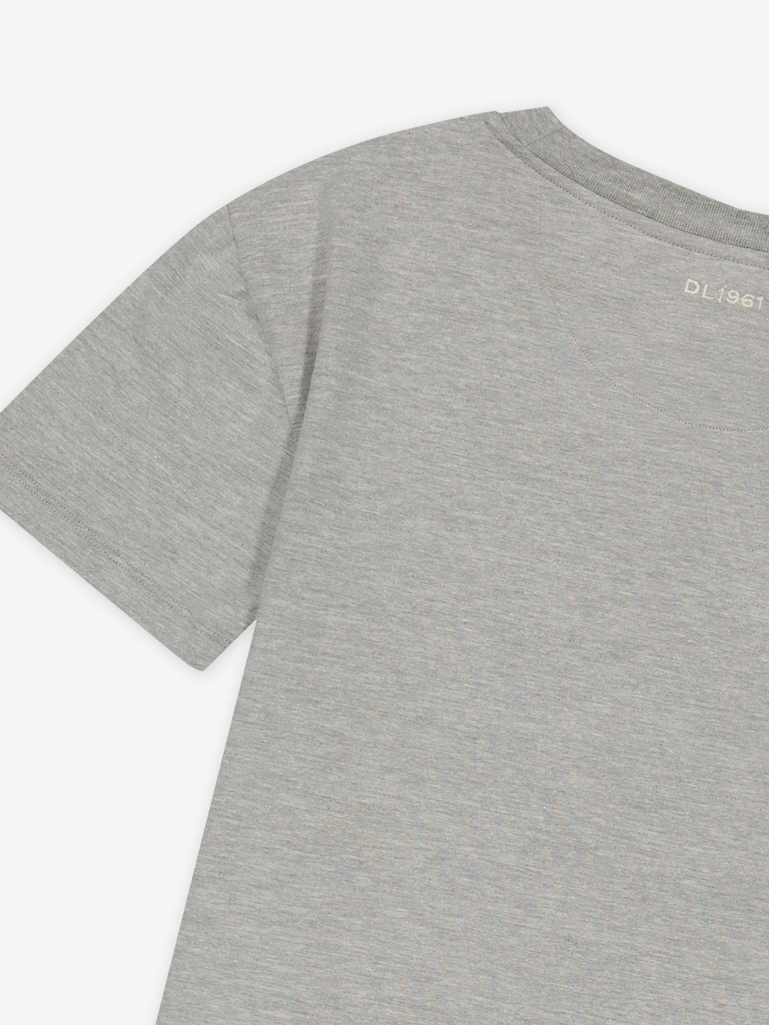 DL1961 Kids Pocket T-Shirt in Grey