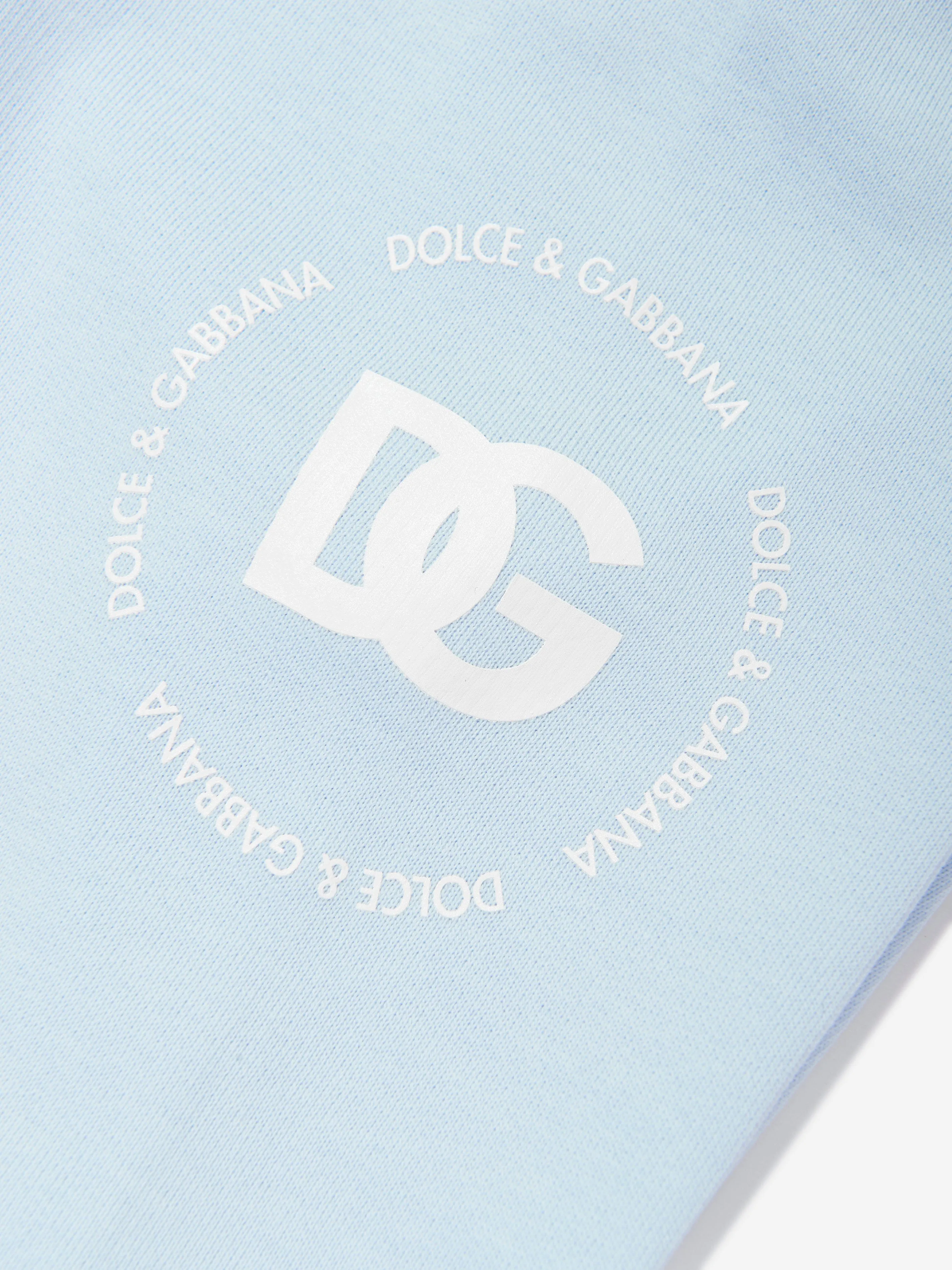 Dolce & Gabbana Baby Boys Logomania Joggers in Blue