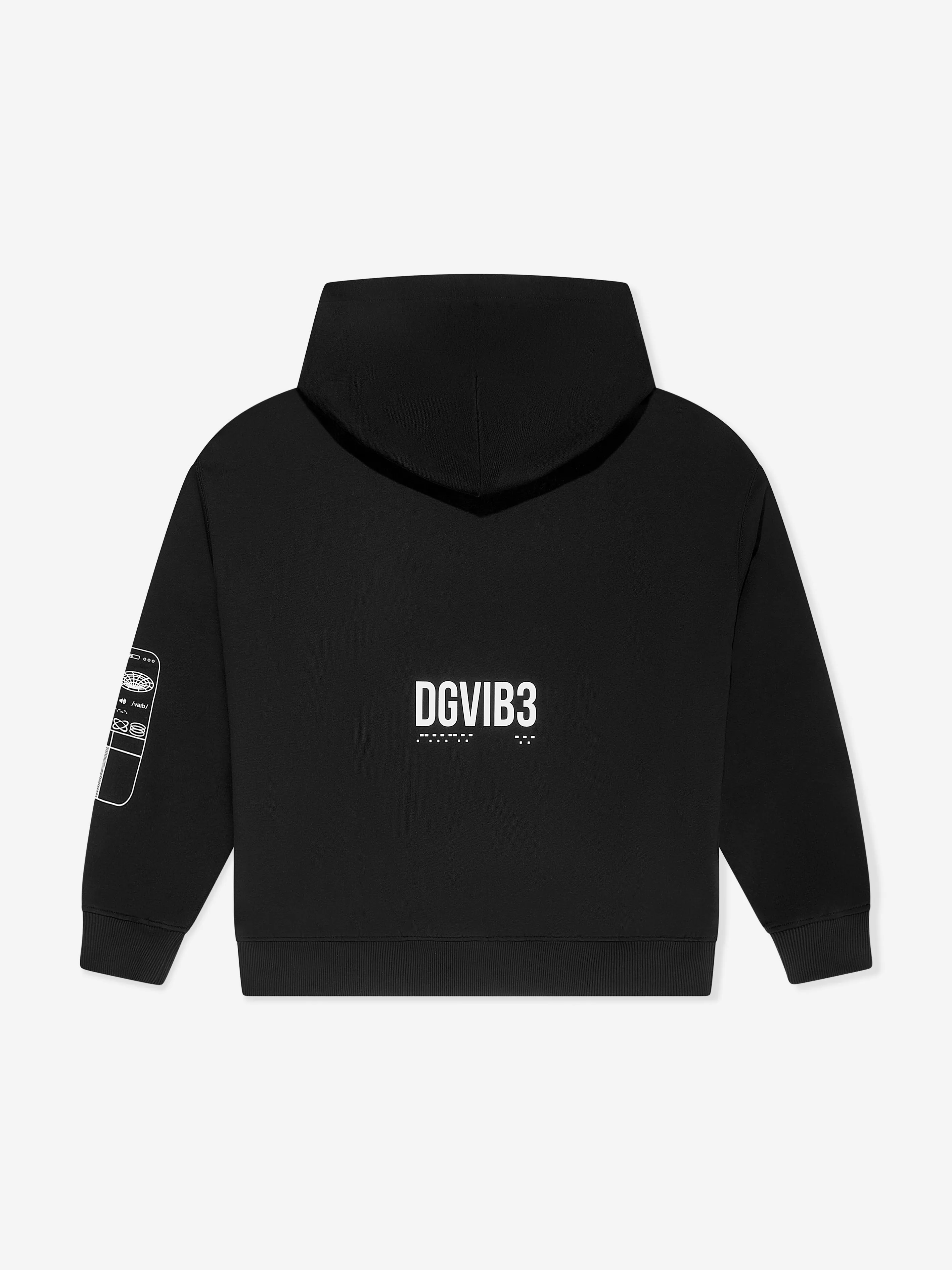 Dolce & Gabbana Boys DG Vibe Hoodie in Black