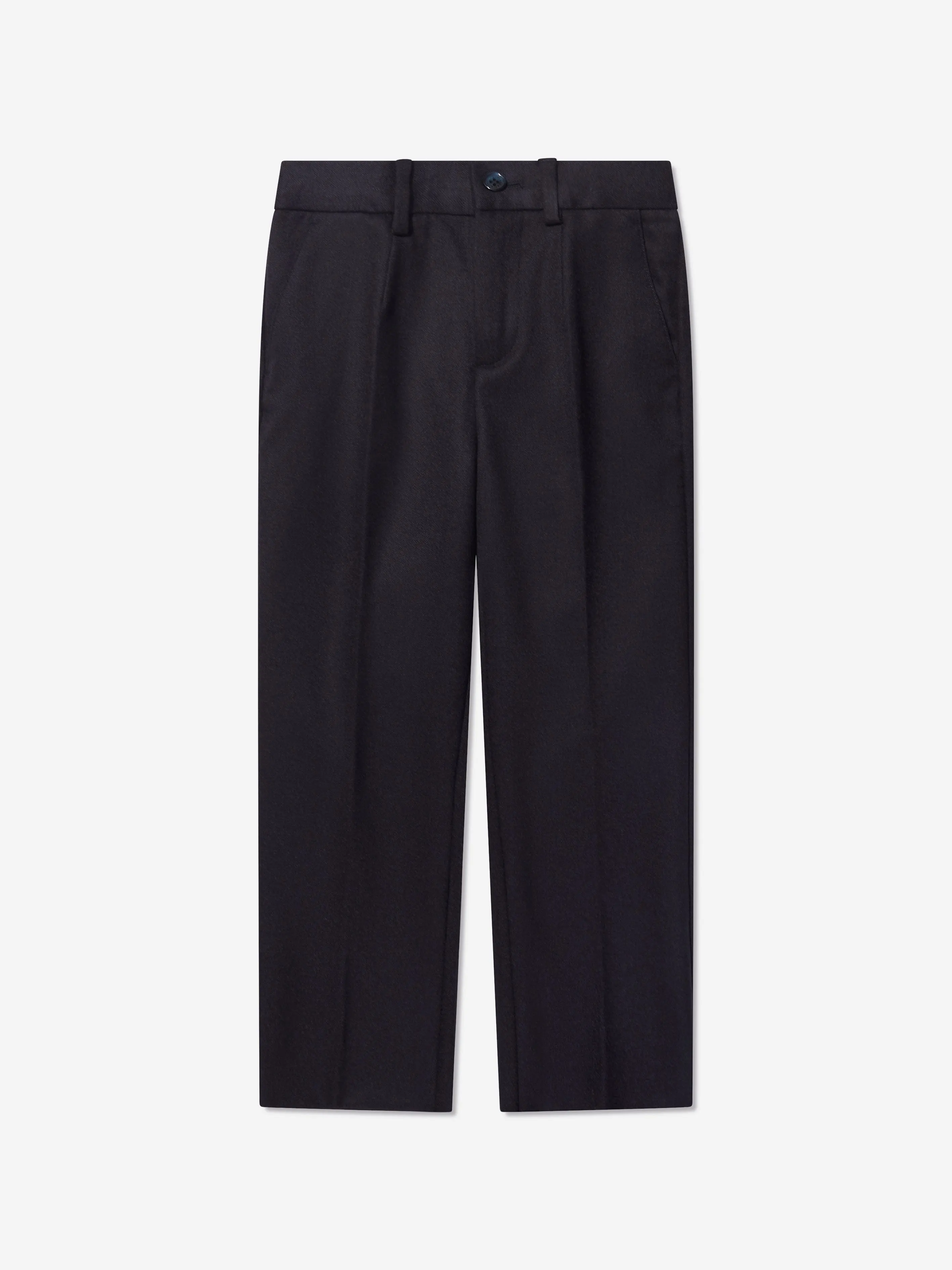 Dolce & Gabbana Boys Slim Fit Trousers in Navy