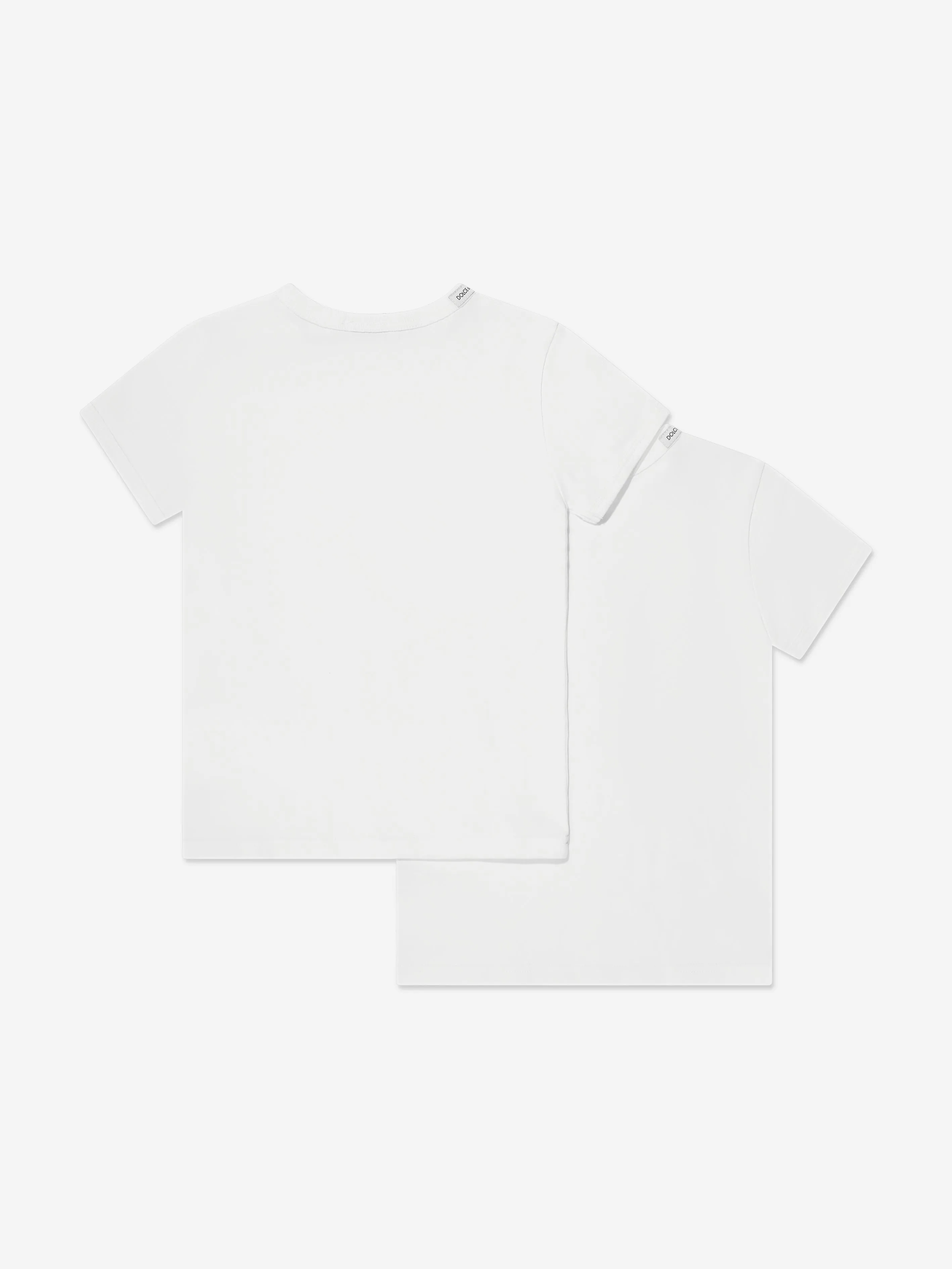 Dolce & Gabbana Boys T-Shirts Set (2 Pack) in White