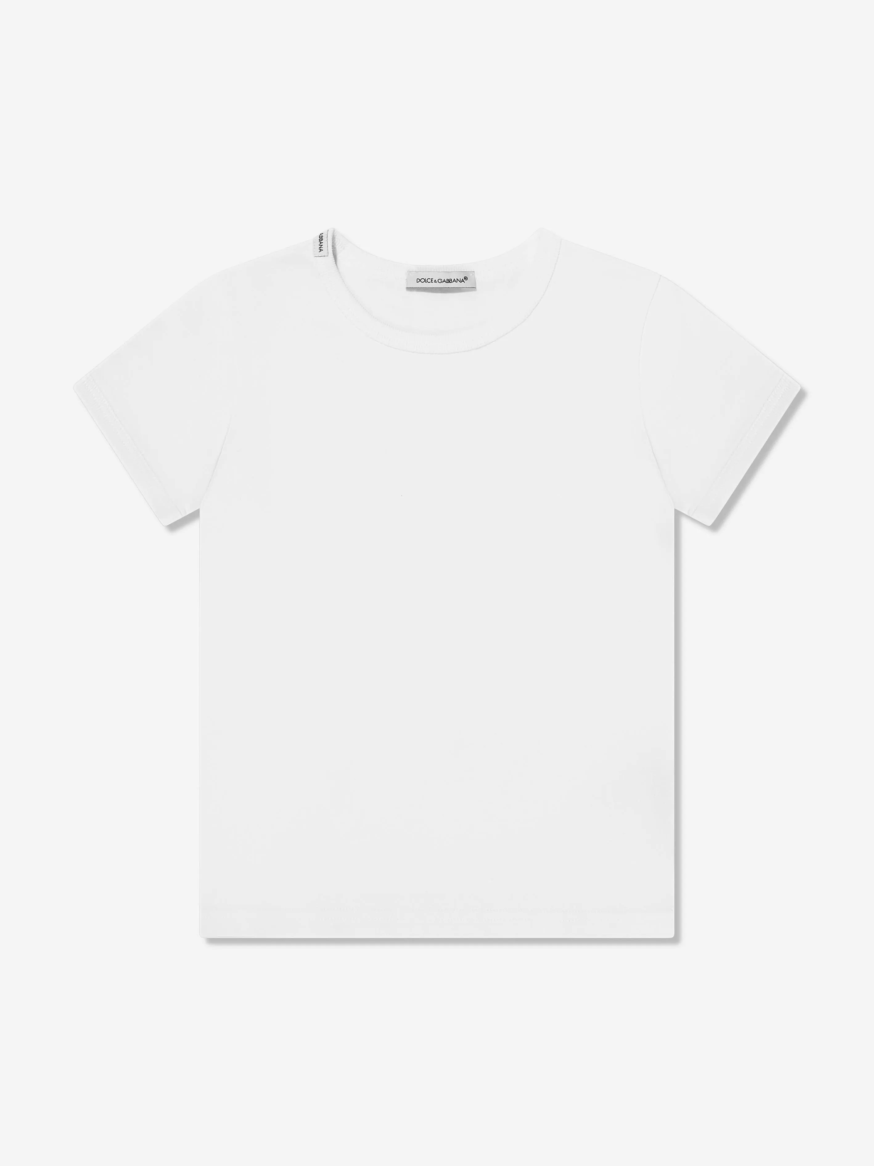 Dolce & Gabbana Boys T-Shirts Set (2 Pack) in White