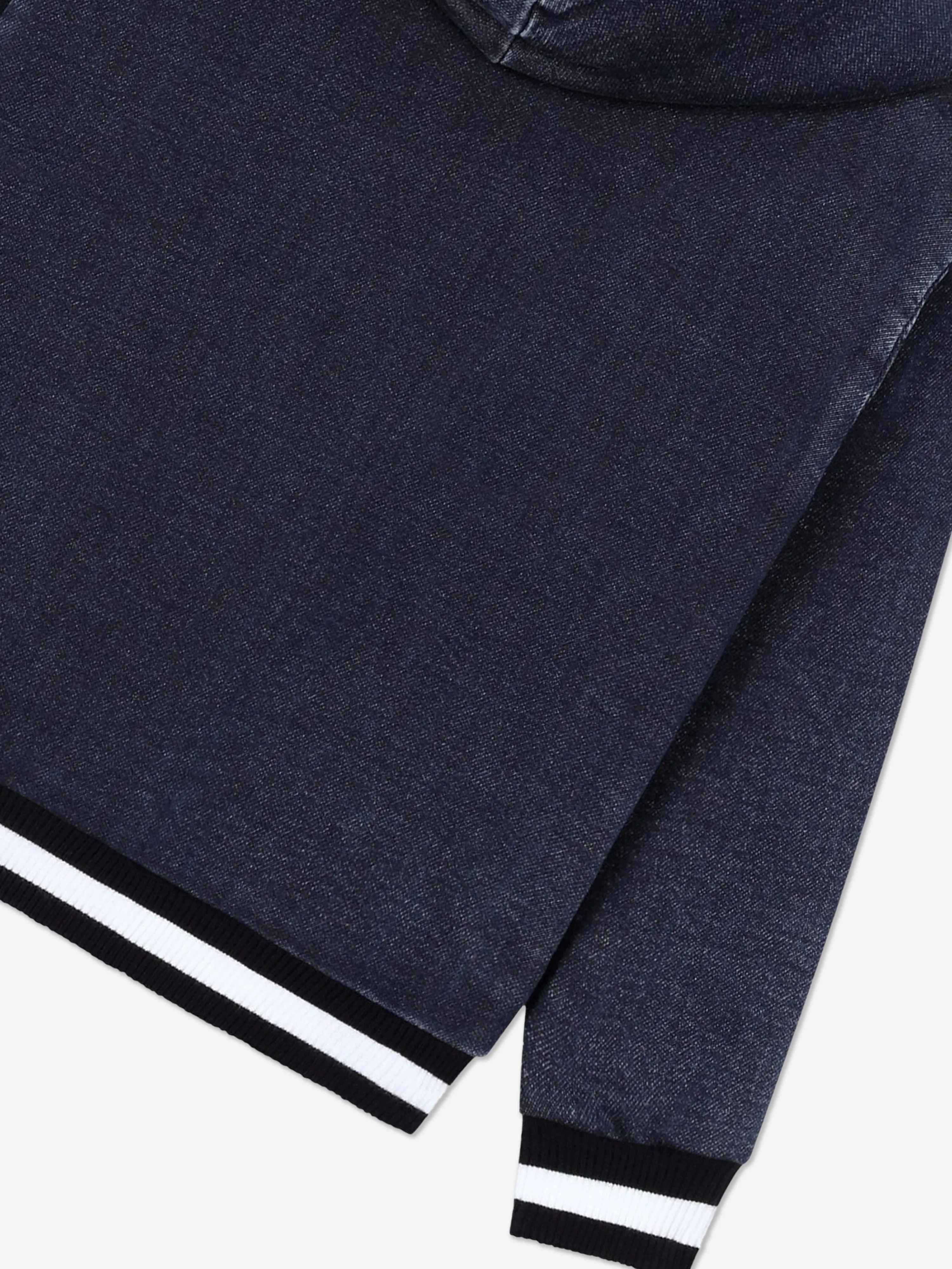 Dolce & Gabbana Boys Too Cool For SchoolMilano Logo Zip Up Top in Blue