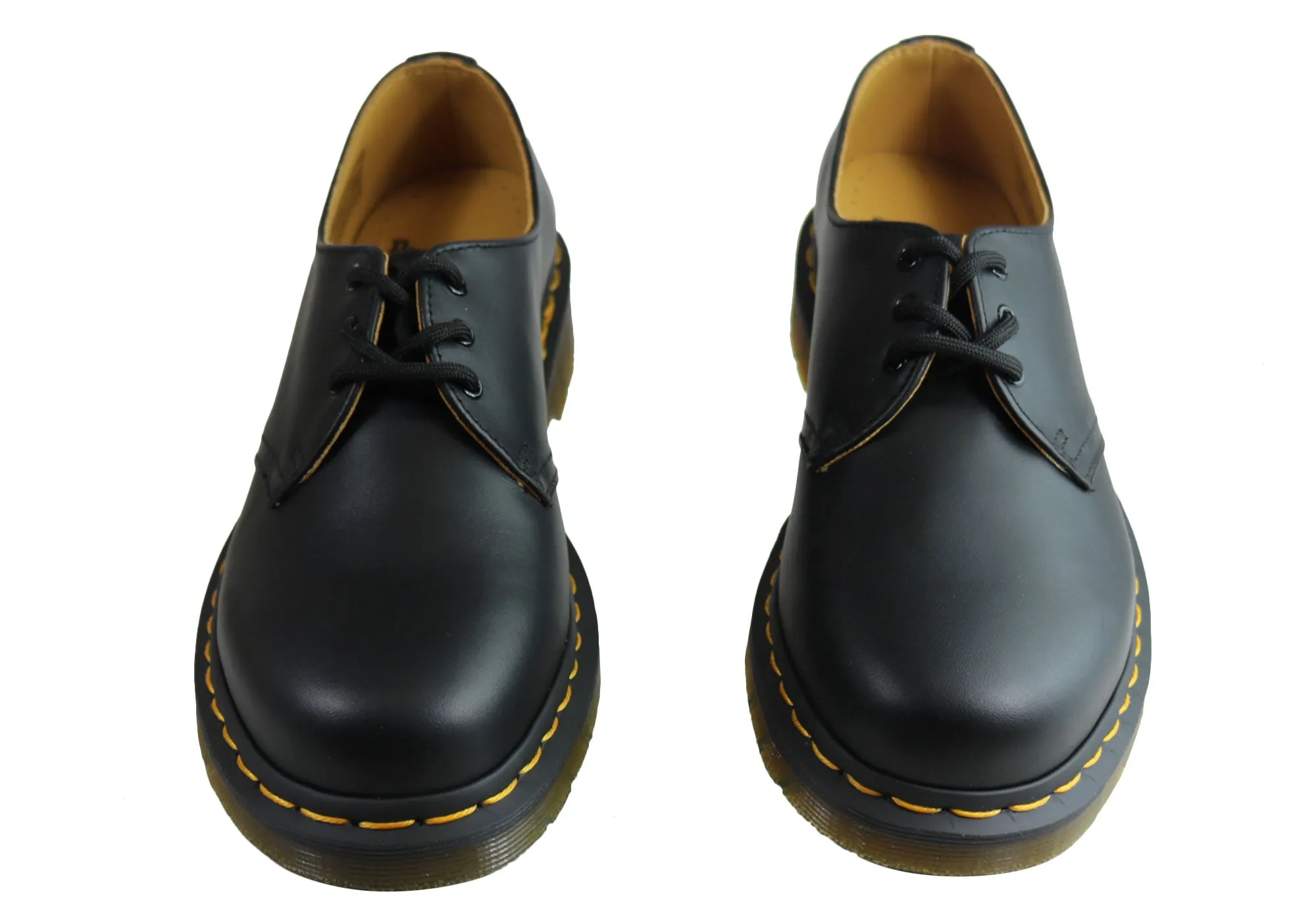 Dr Martens 1461 Classic Black Nappa Lace Up Comfortable Unisex Shoes Dr Martens Shoes