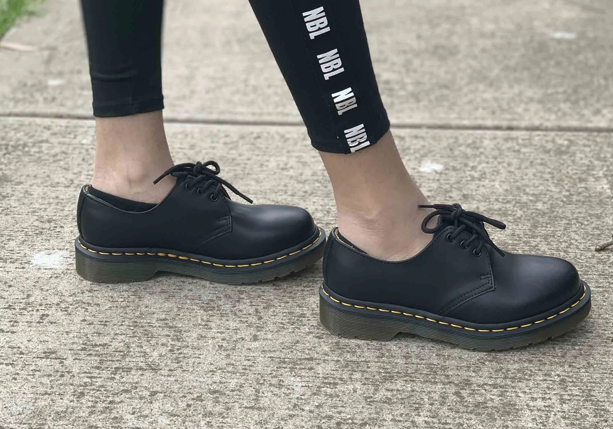 Dr Martens 1461 Classic Black Nappa Lace Up Comfortable Unisex Shoes Dr Martens Shoes