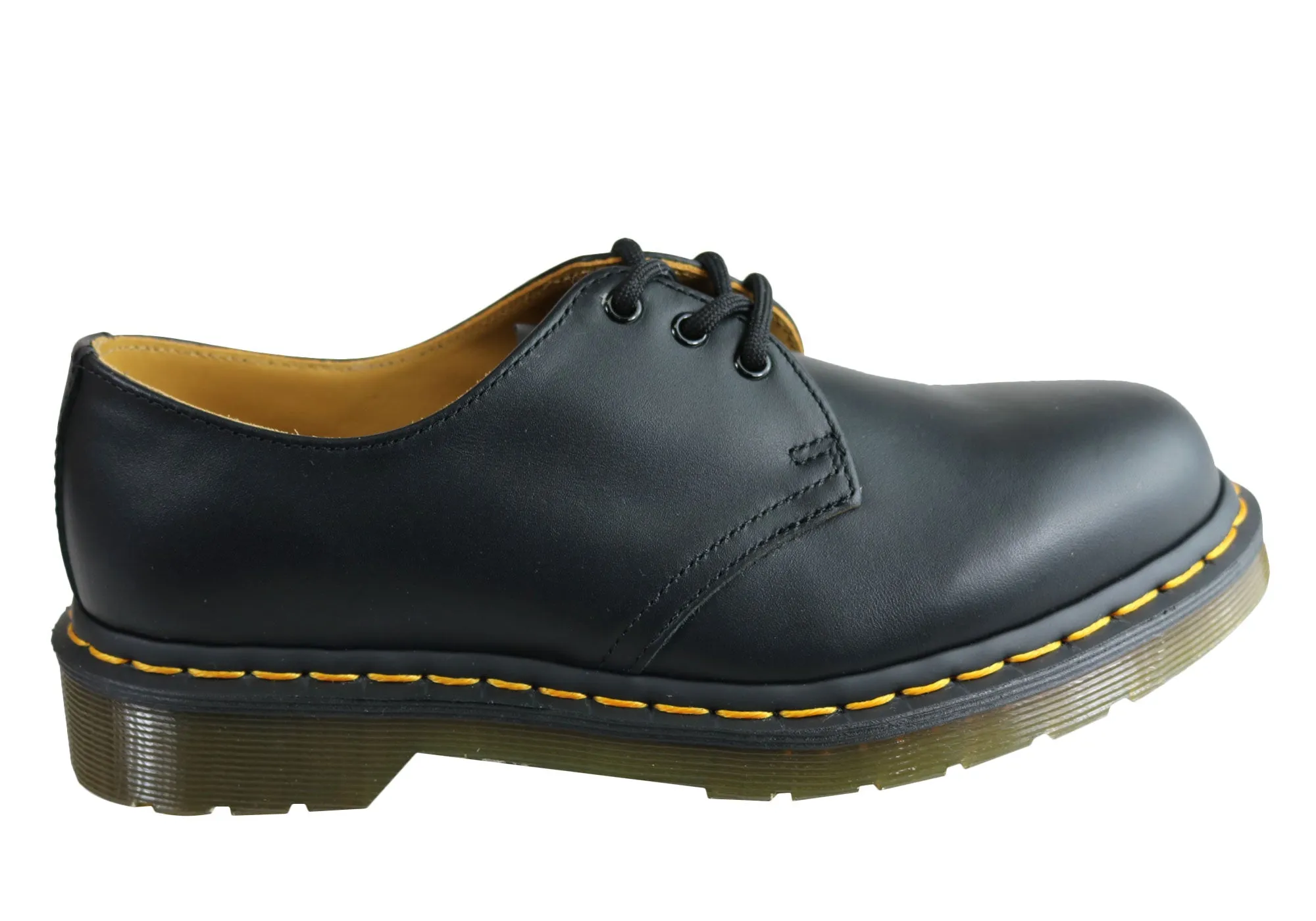 Dr Martens 1461 Classic Black Nappa Lace Up Comfortable Unisex Shoes Dr Martens Shoes