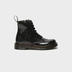 Dr. Martens Junior 1460 Ankle Boot - Black Glitter Dr. Martens Shoes