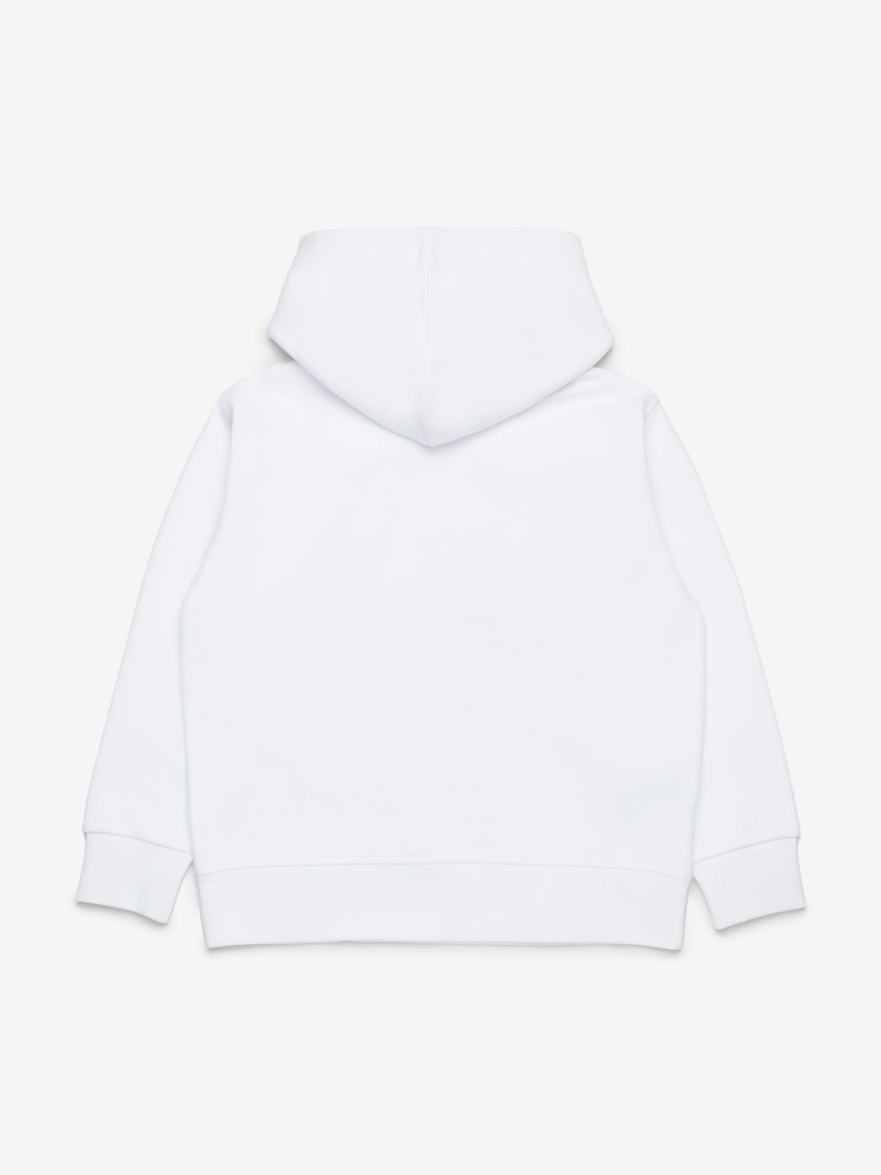 Dsquared2 Kids Logo Hoodie in White