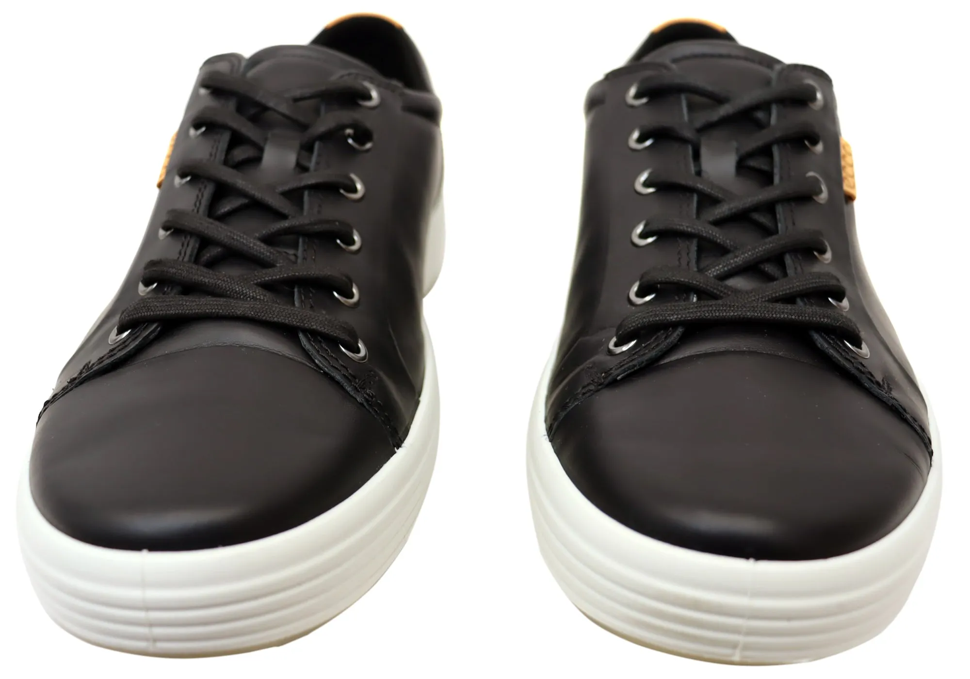 ECCO Mens Soft 7 Comfortable Leather Casual Lace Up Sneakers Shoes ECCO Shoes
