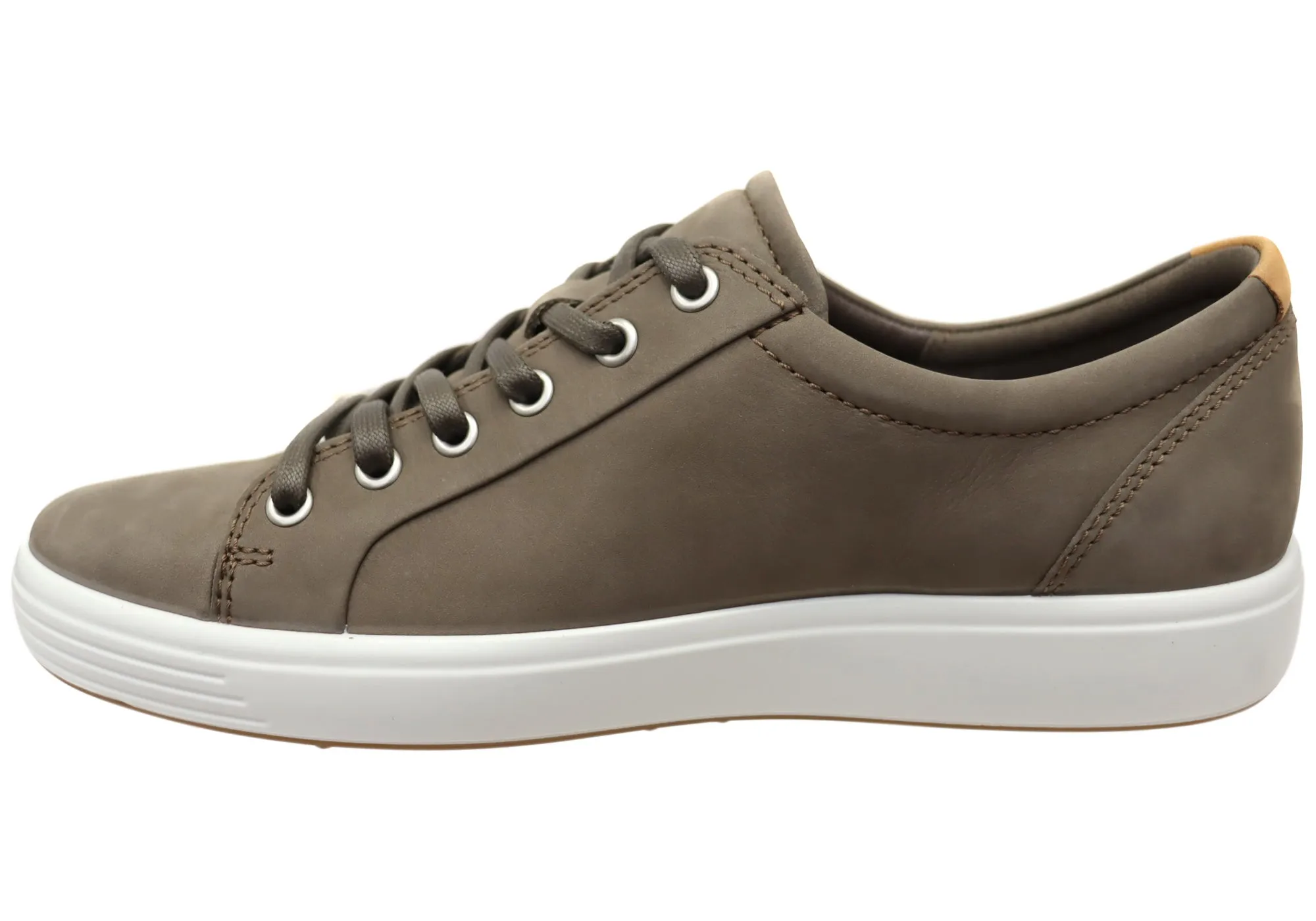ECCO Mens Soft 7 Comfortable Leather Casual Lace Up Sneakers Shoes ECCO Shoes