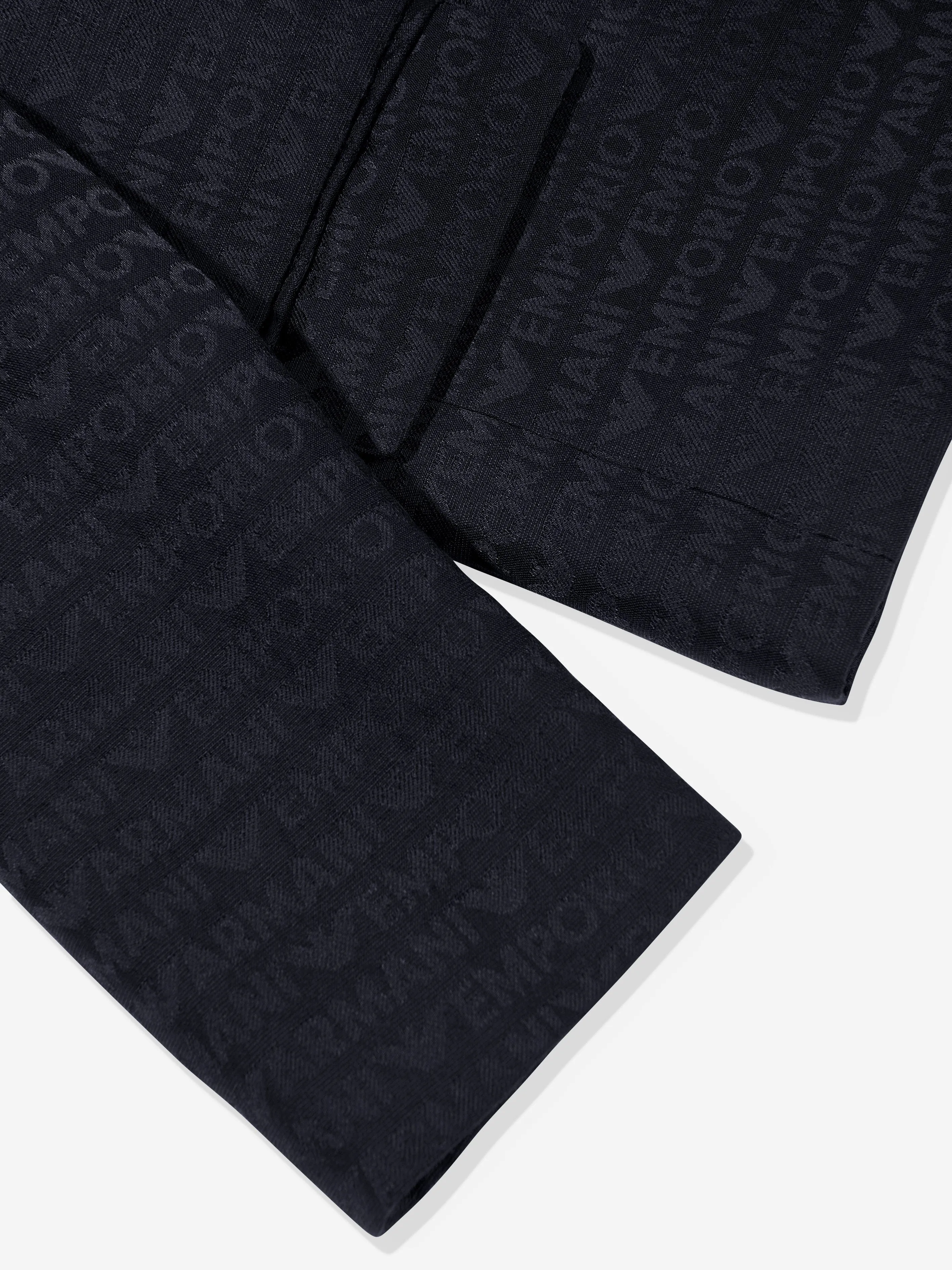 Emporio Armani Baby Boys Logo Blazer in Navy