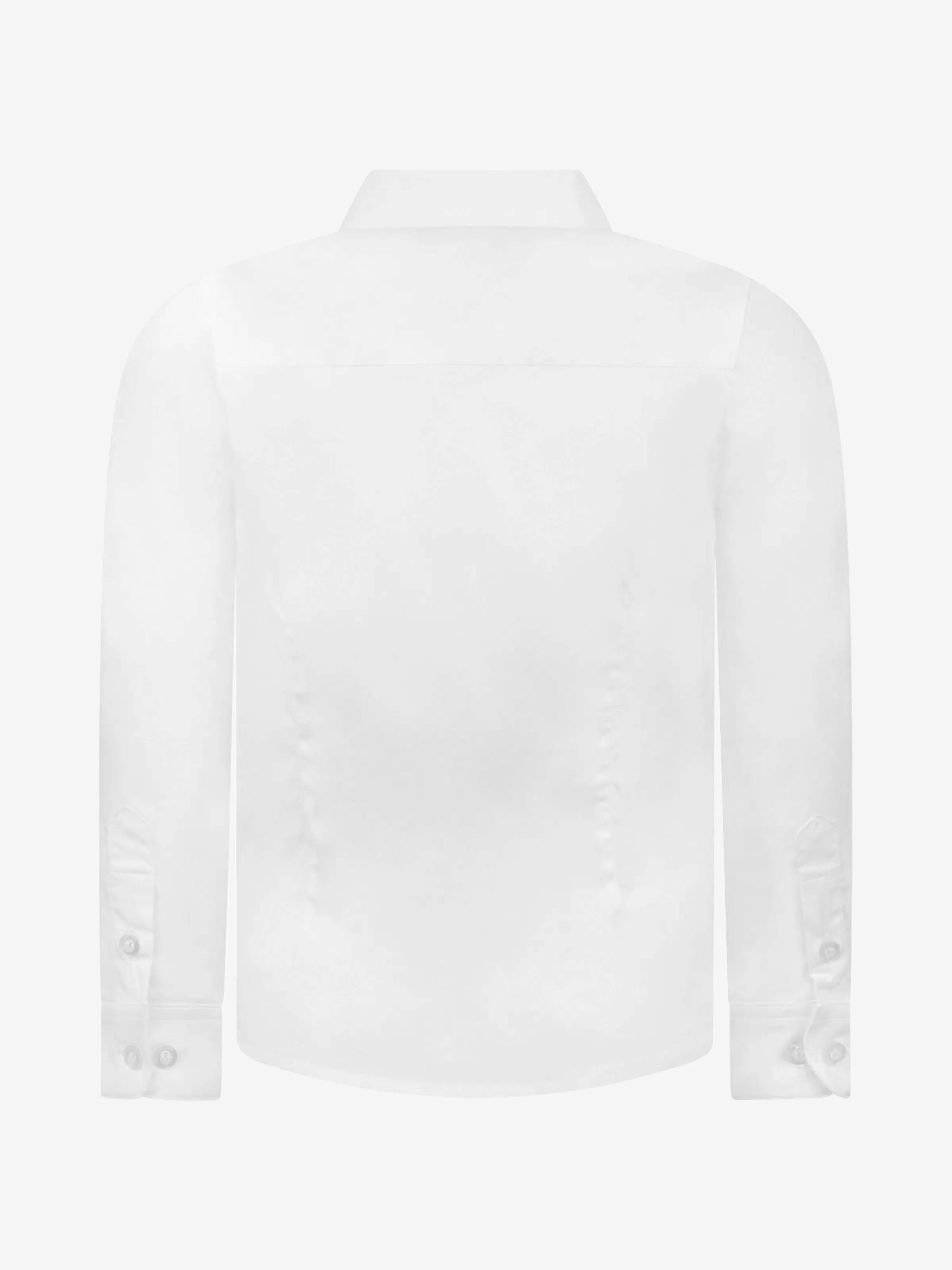 Emporio Armani Boys Cotton Long Sleeve Branded Shirt
