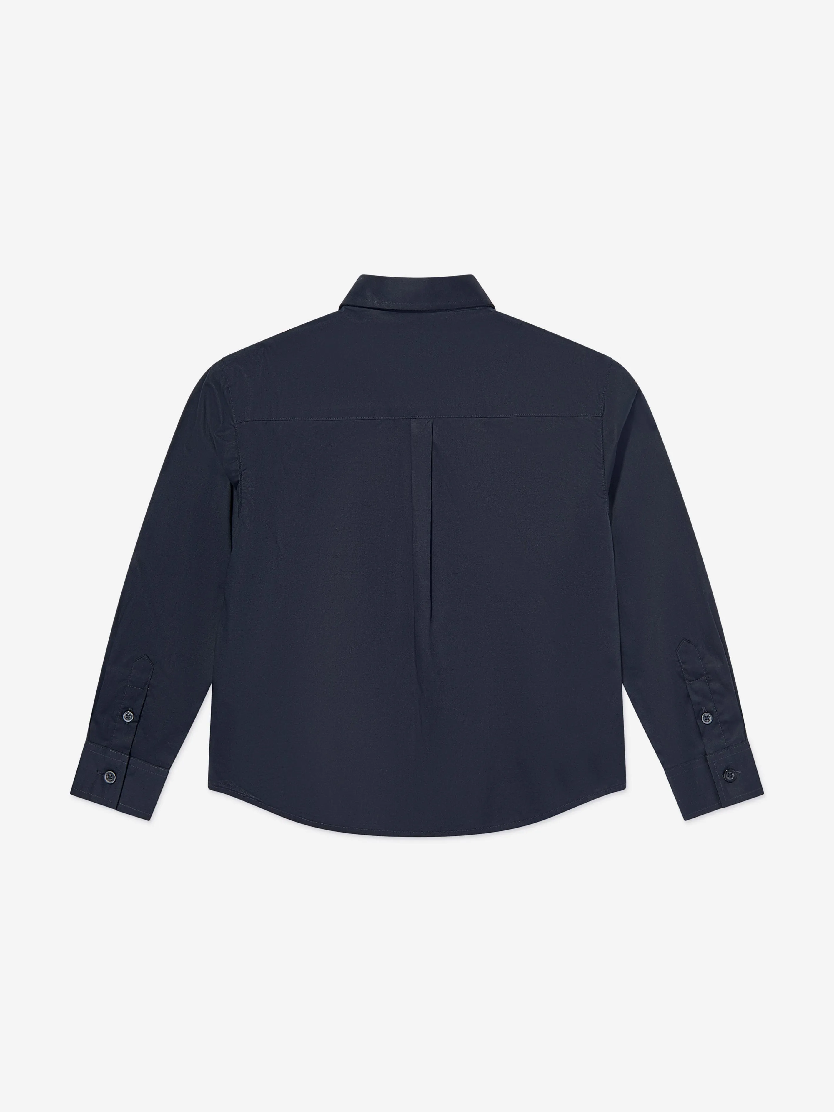 Emporio Armani Boys Logo Shirt in Navy