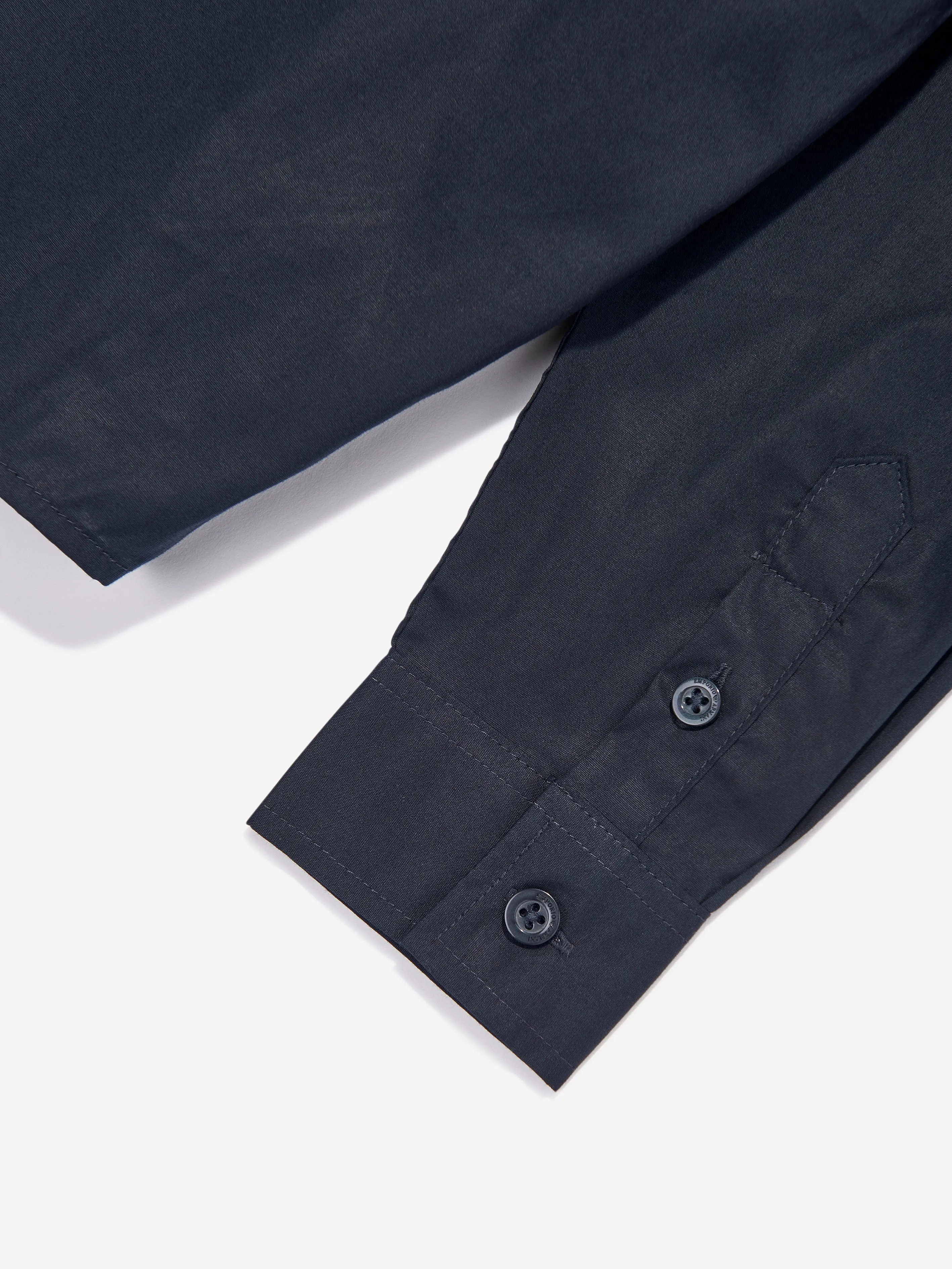 Emporio Armani Boys Logo Shirt in Navy