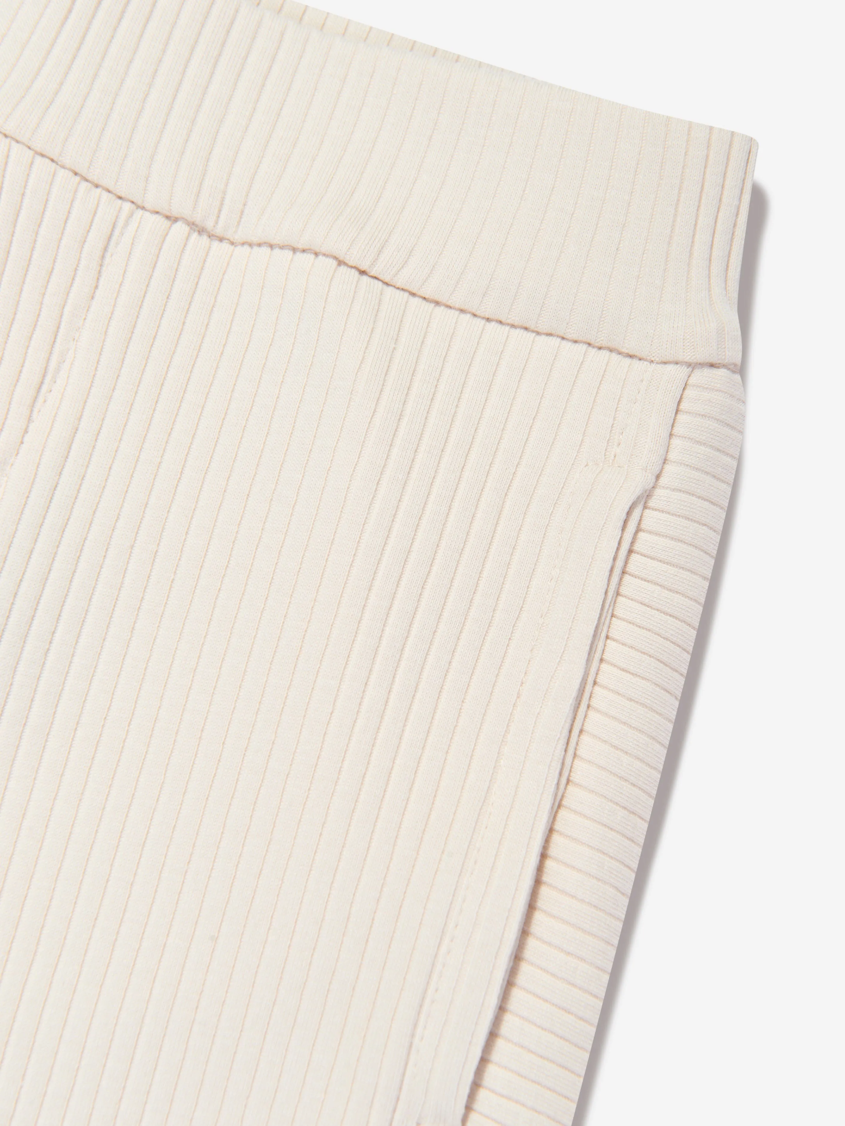 Emporio Armani Boys Logo Shorts in Beige