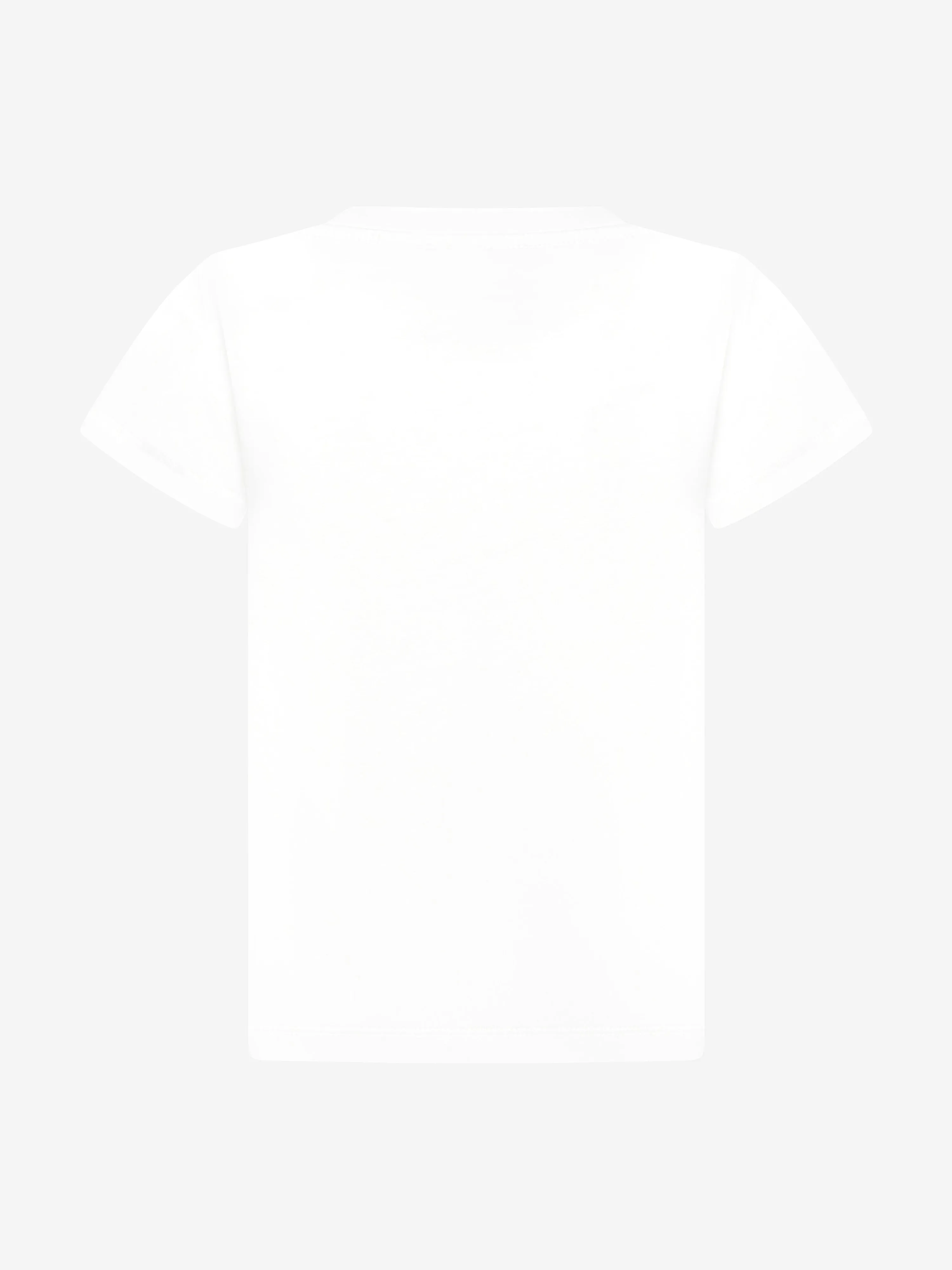 Emporio Armani Boys Logo T-Shirt in White
