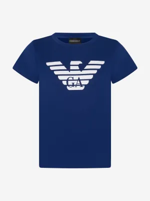 Emporio Armani Boys Pima Cotton Logo T-Shirt