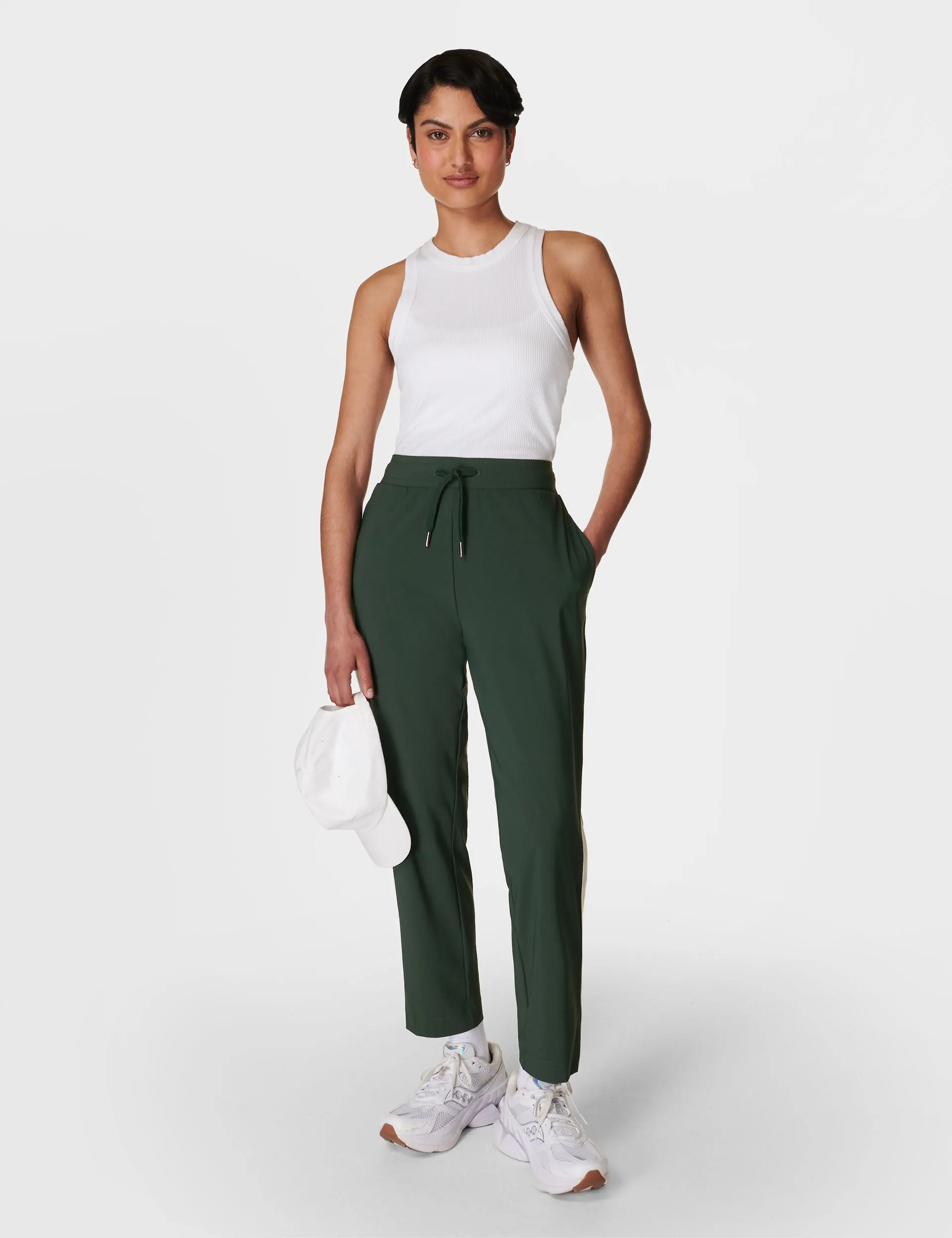 Explorer Side Stripe Trouser - Trek Green