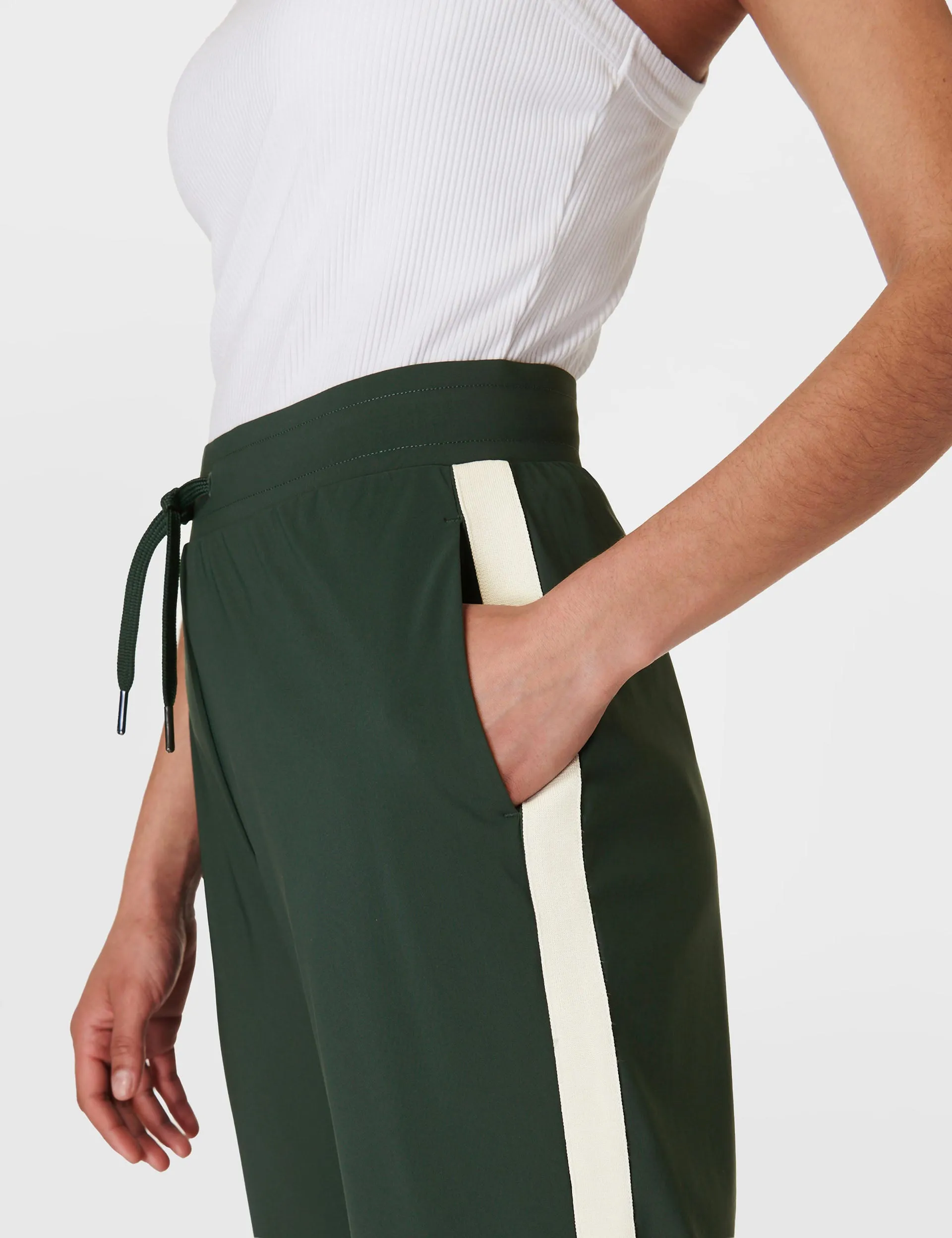 Explorer Side Stripe Trouser - Trek Green