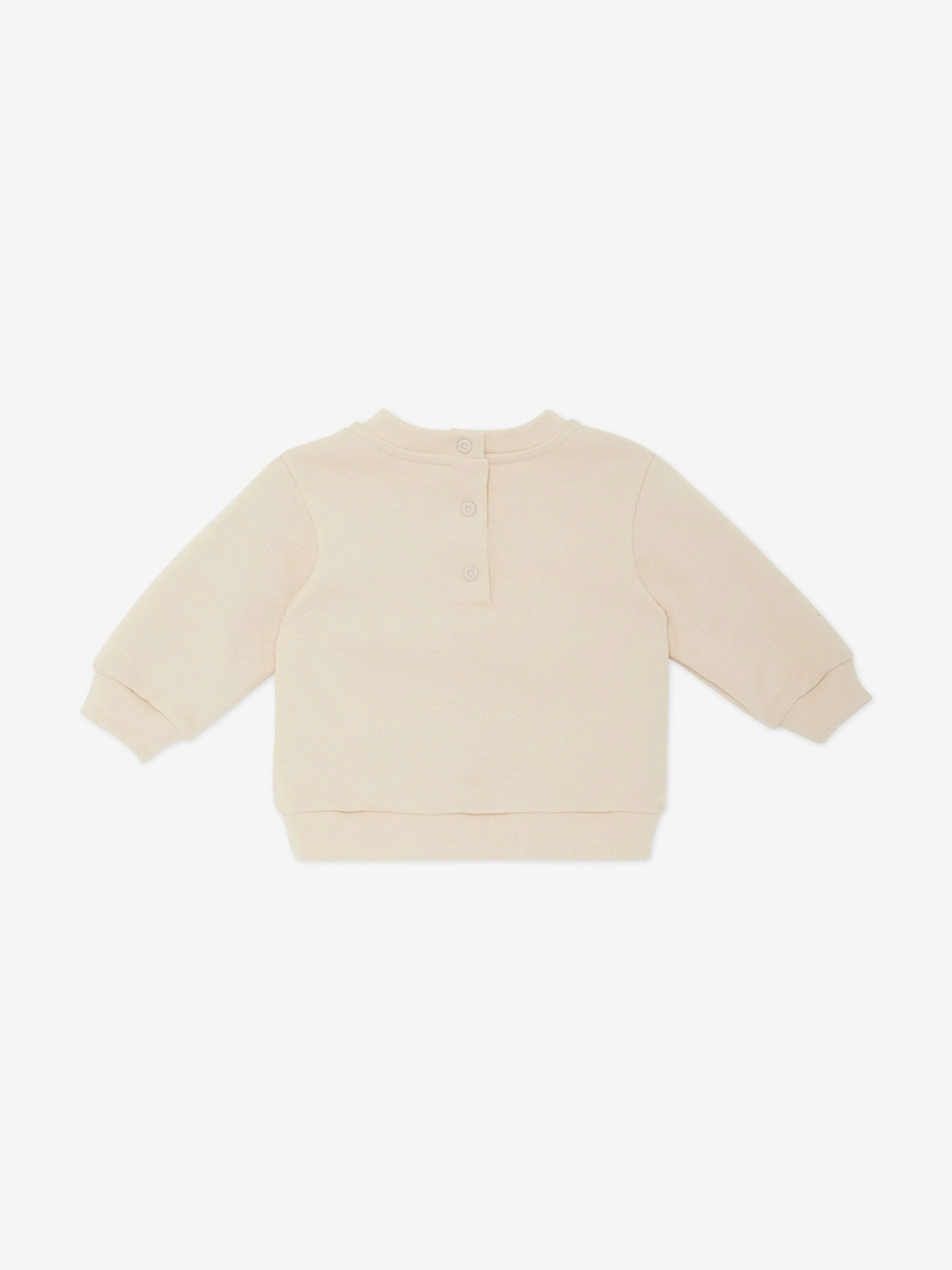 Fendi Baby Graphic Sweatshirt in Beige