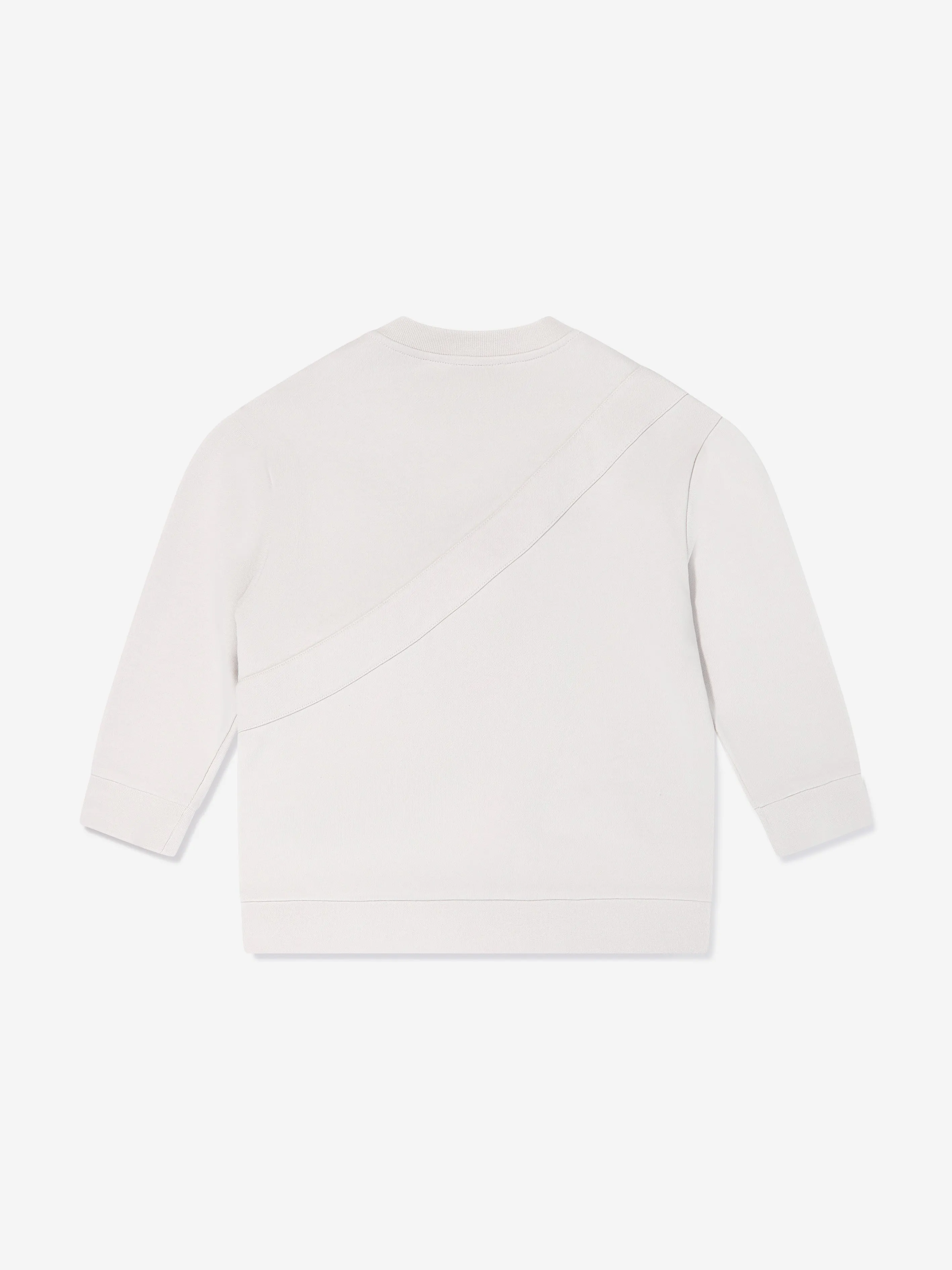 Fendi Kids Baguette Pocket Sweatshirt Ivory