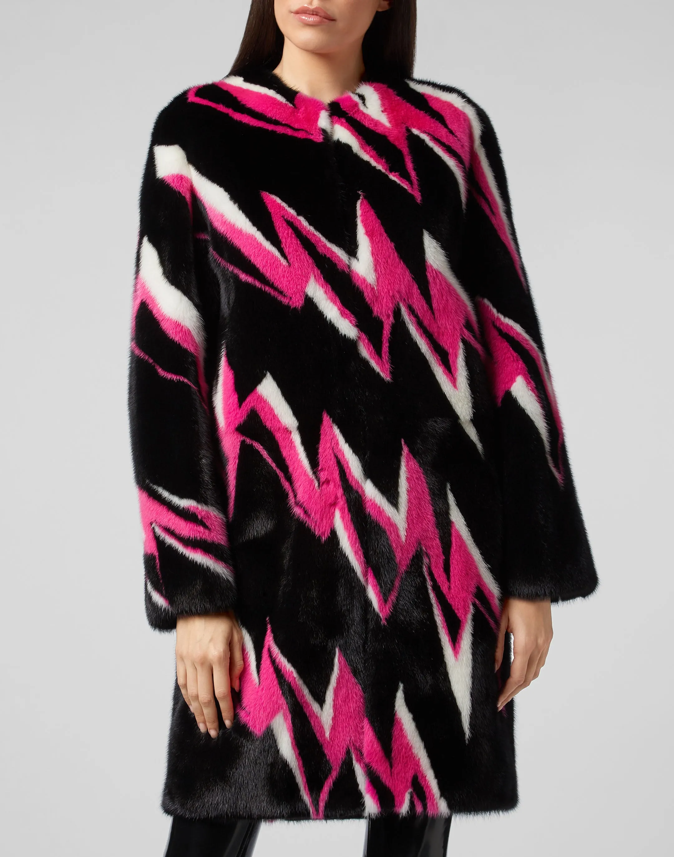 Fur Coat Long Thunder