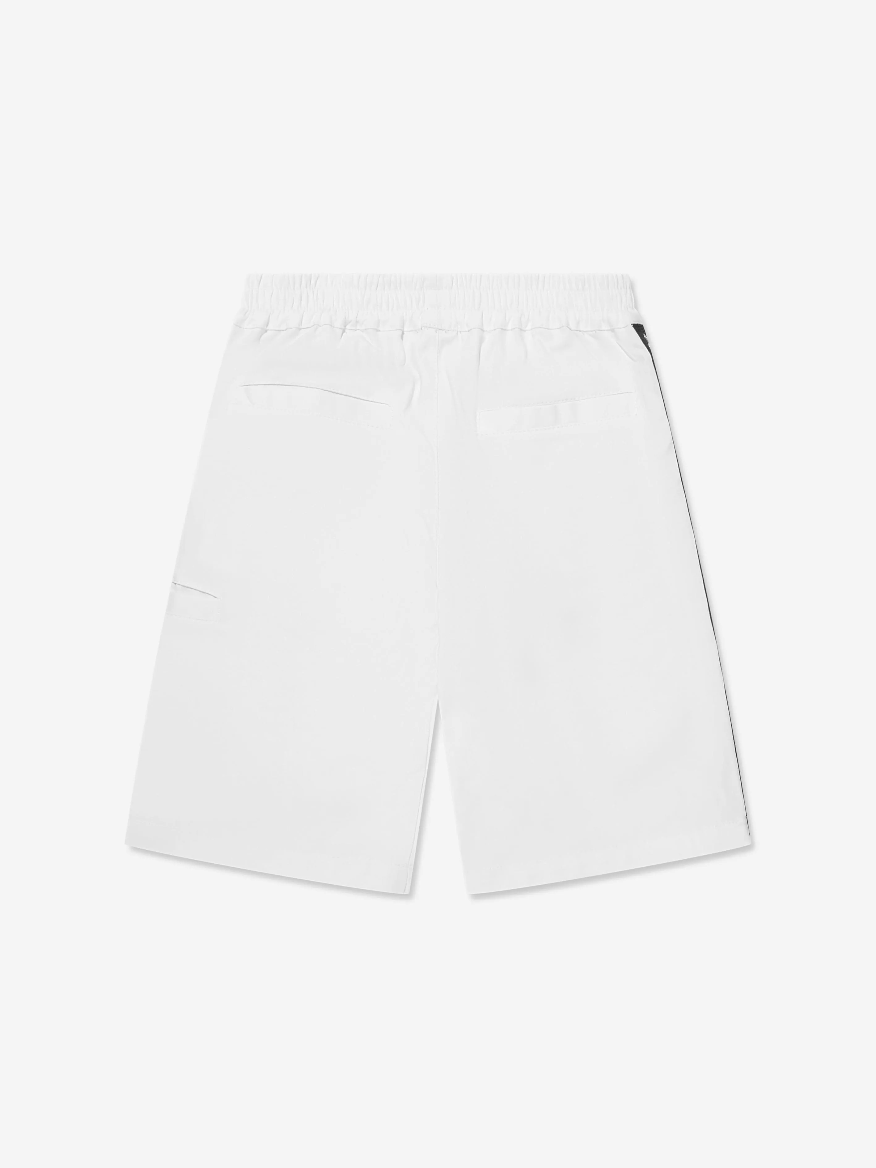 Givenchy Boys Logo Bermuda Shorts in White