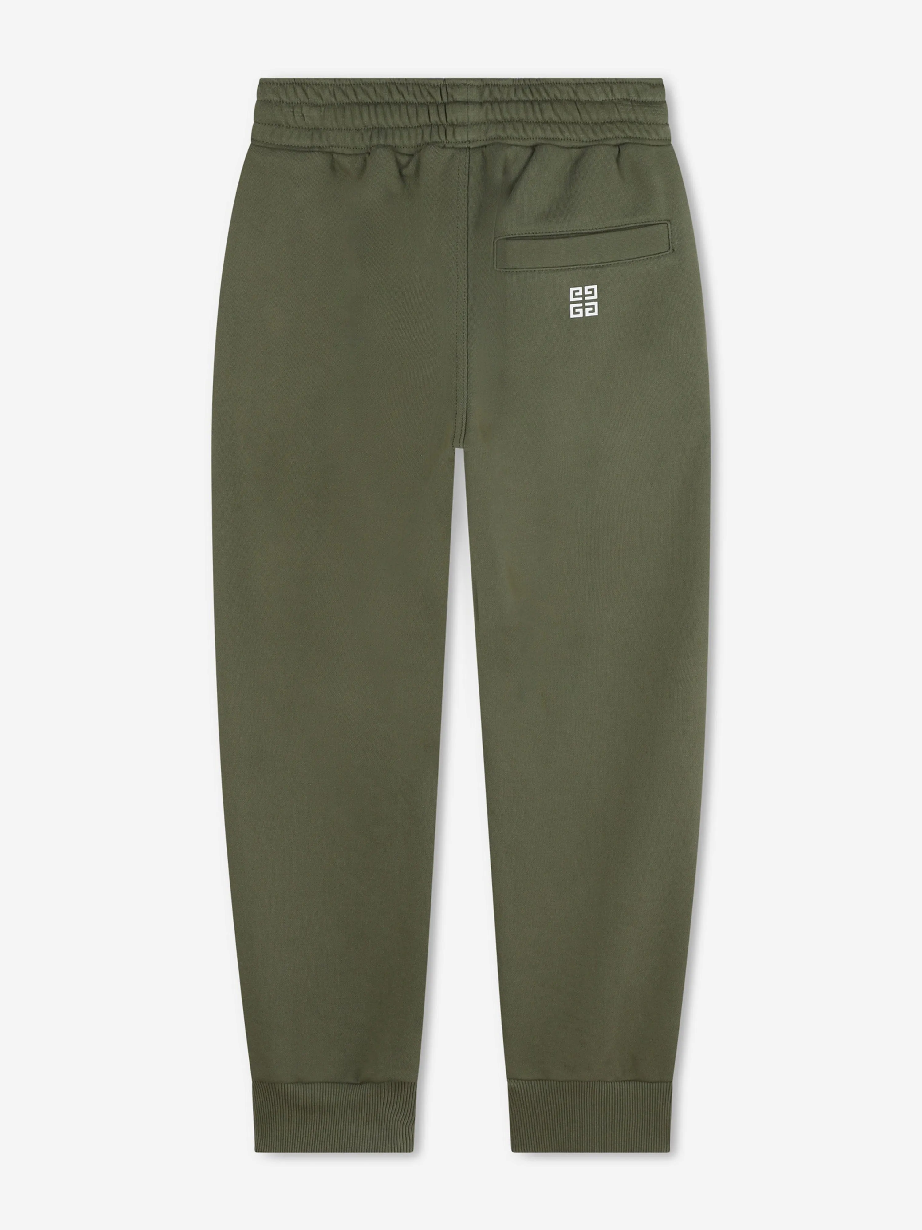 Givenchy Boys Logo Joggers in Green